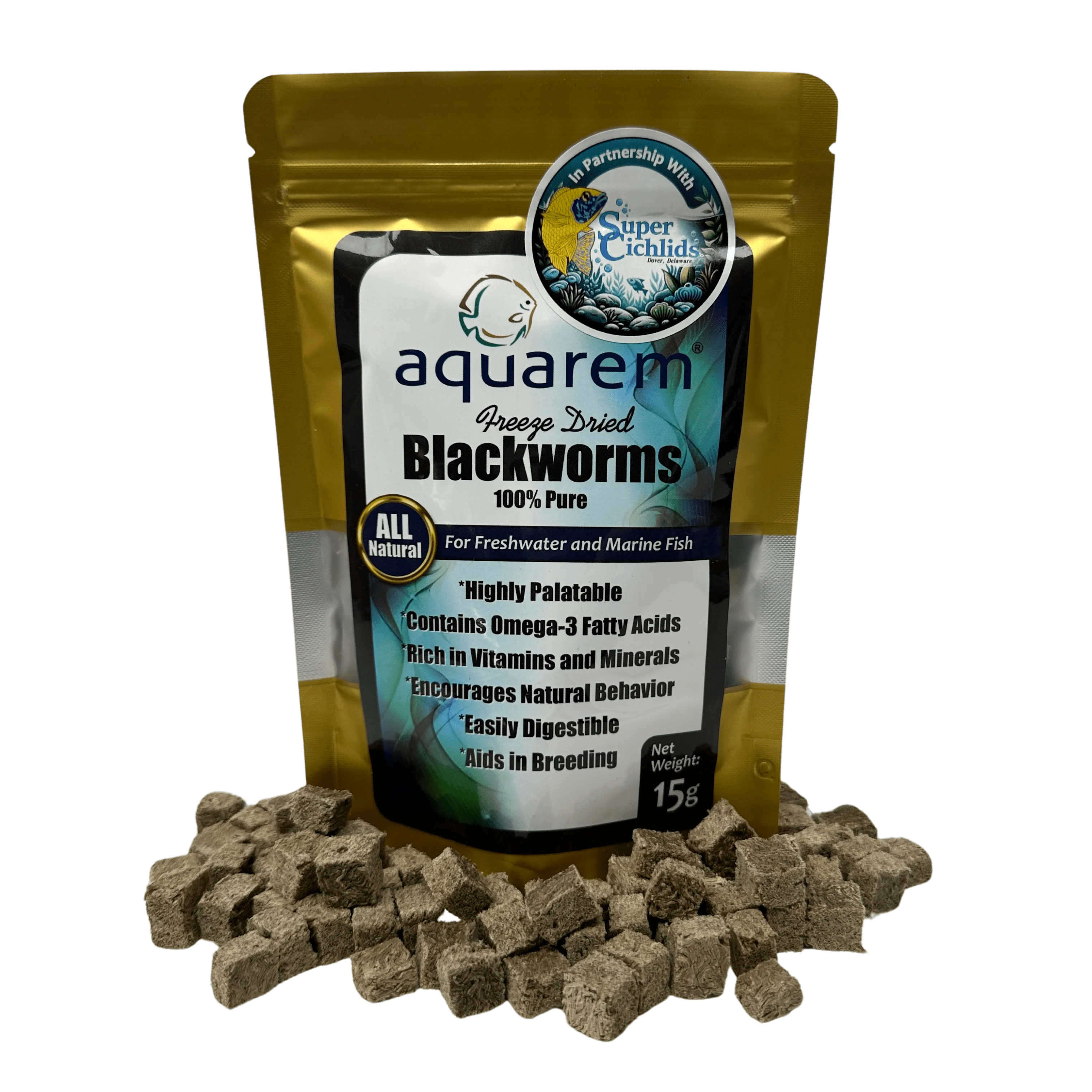 Premium Freeze Dried Blackworms - All Natural - Image 10