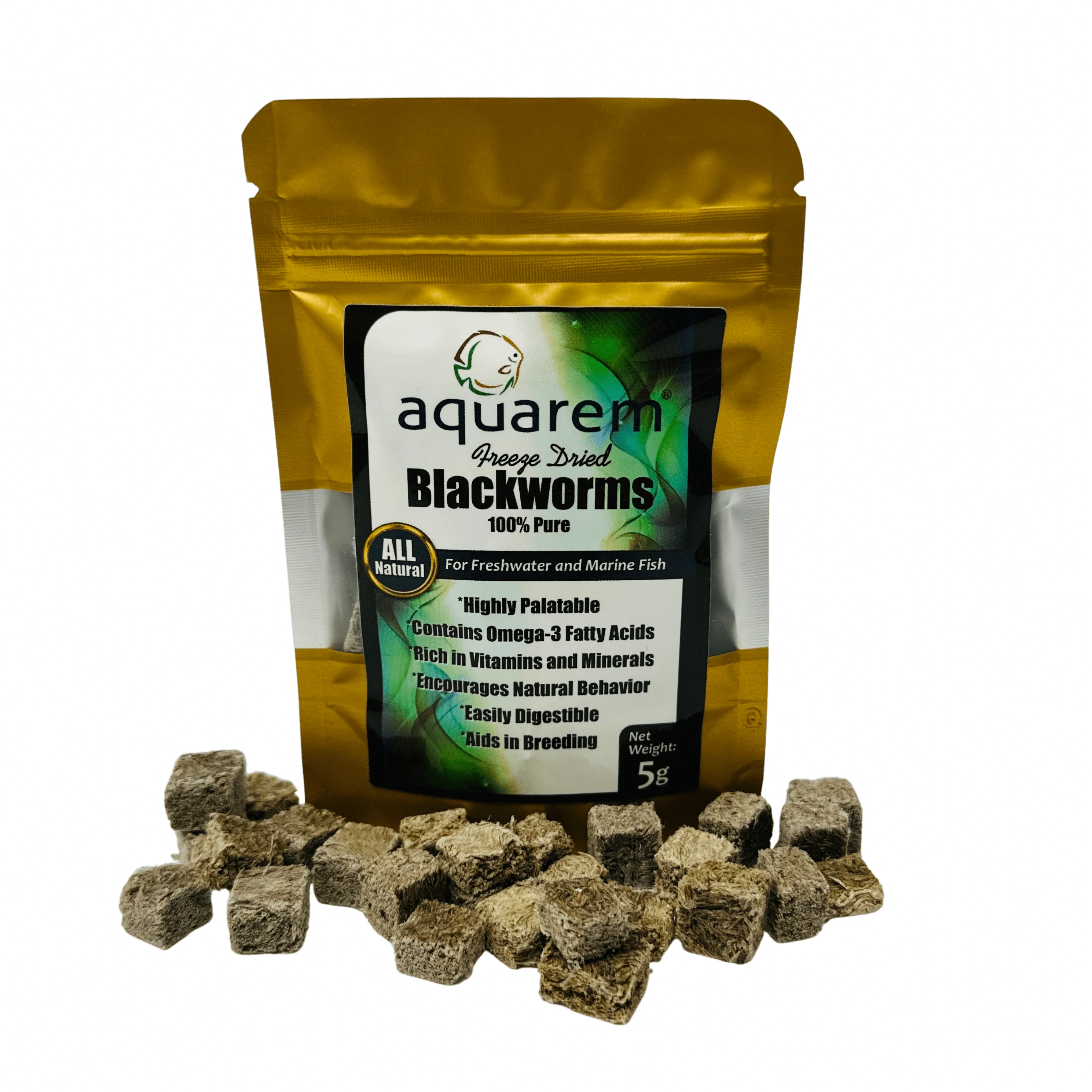 Premium Freeze Dried Blackworms - All Natural - Image 11