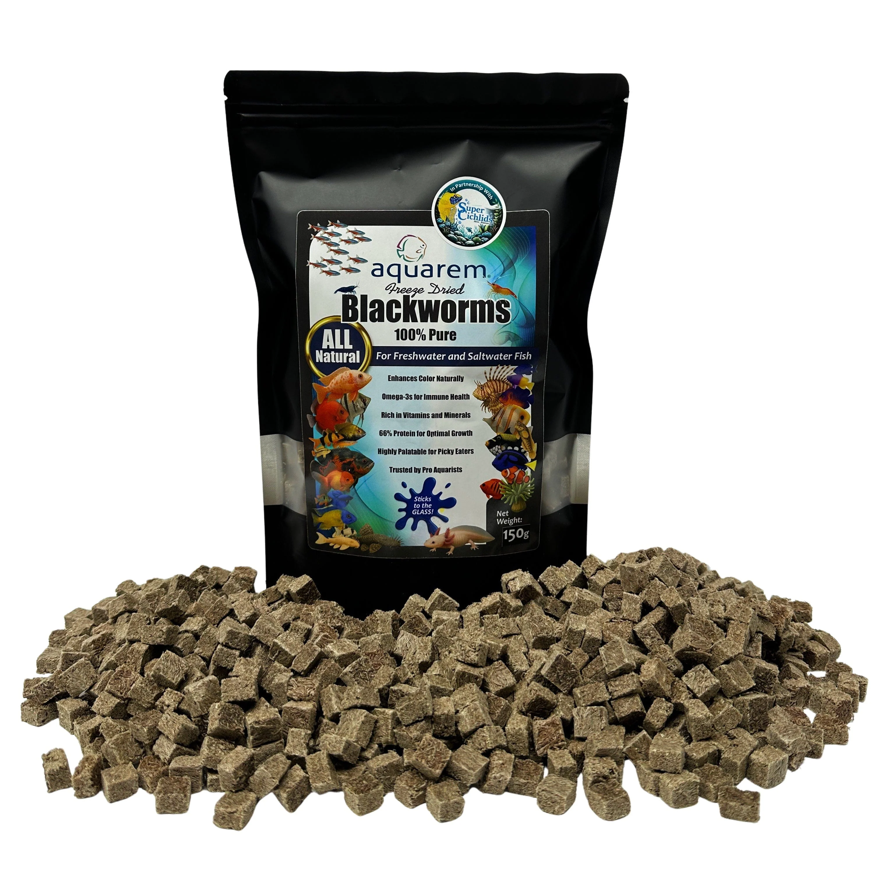 Premium Freeze Dried Blackworms - All Natural - Image 12