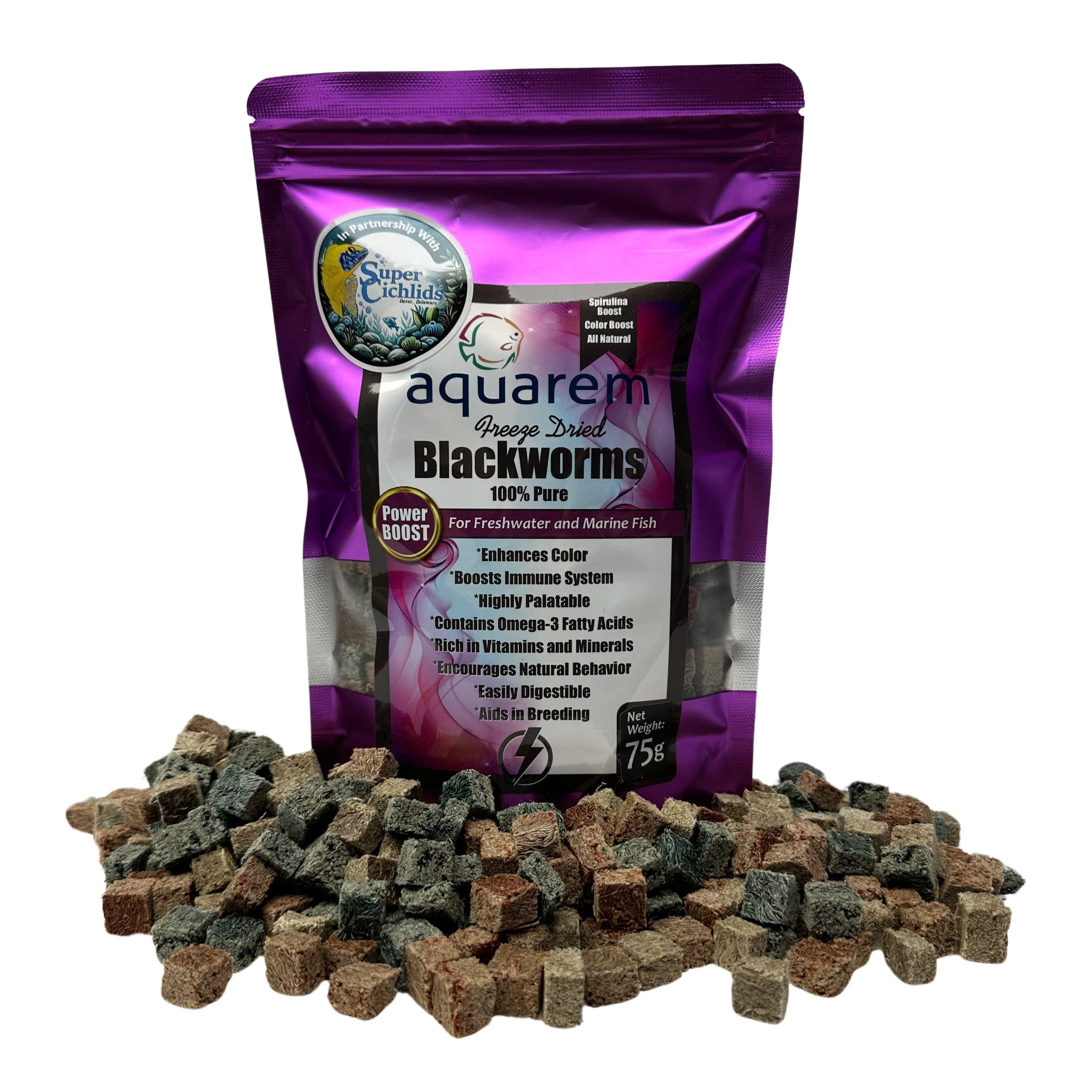 Premium Freeze Dried Blackworms - Power Boost - Image 11