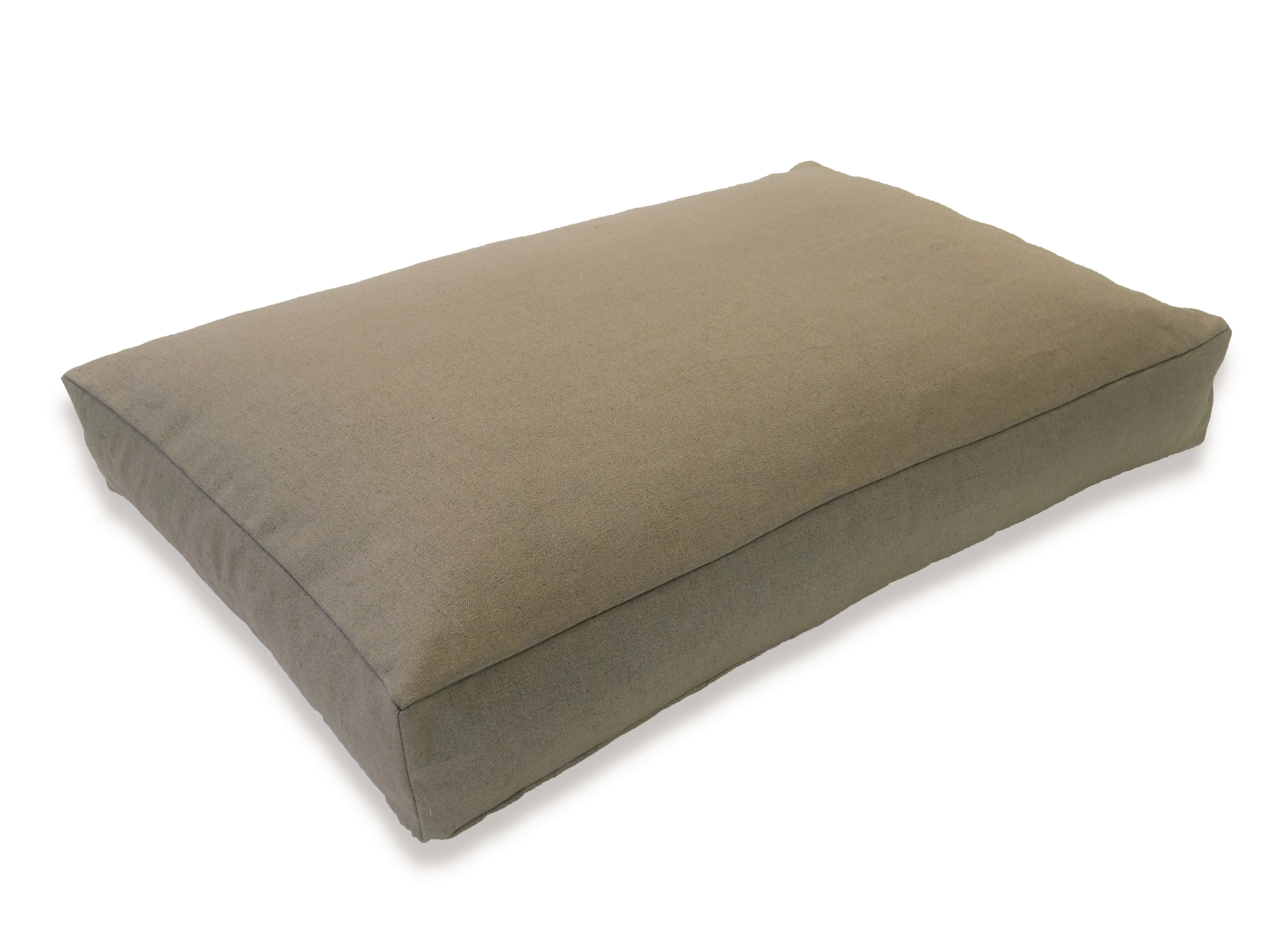 Premium Hemp Dog Bed - Organic Latex Foam Fill - Image 11