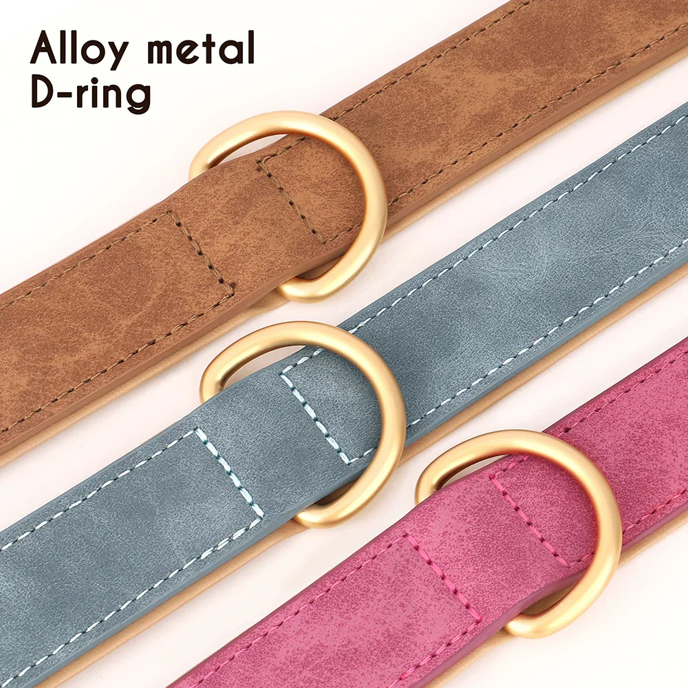 Premium Leather Dog Collar for Style and Durability - Image 2