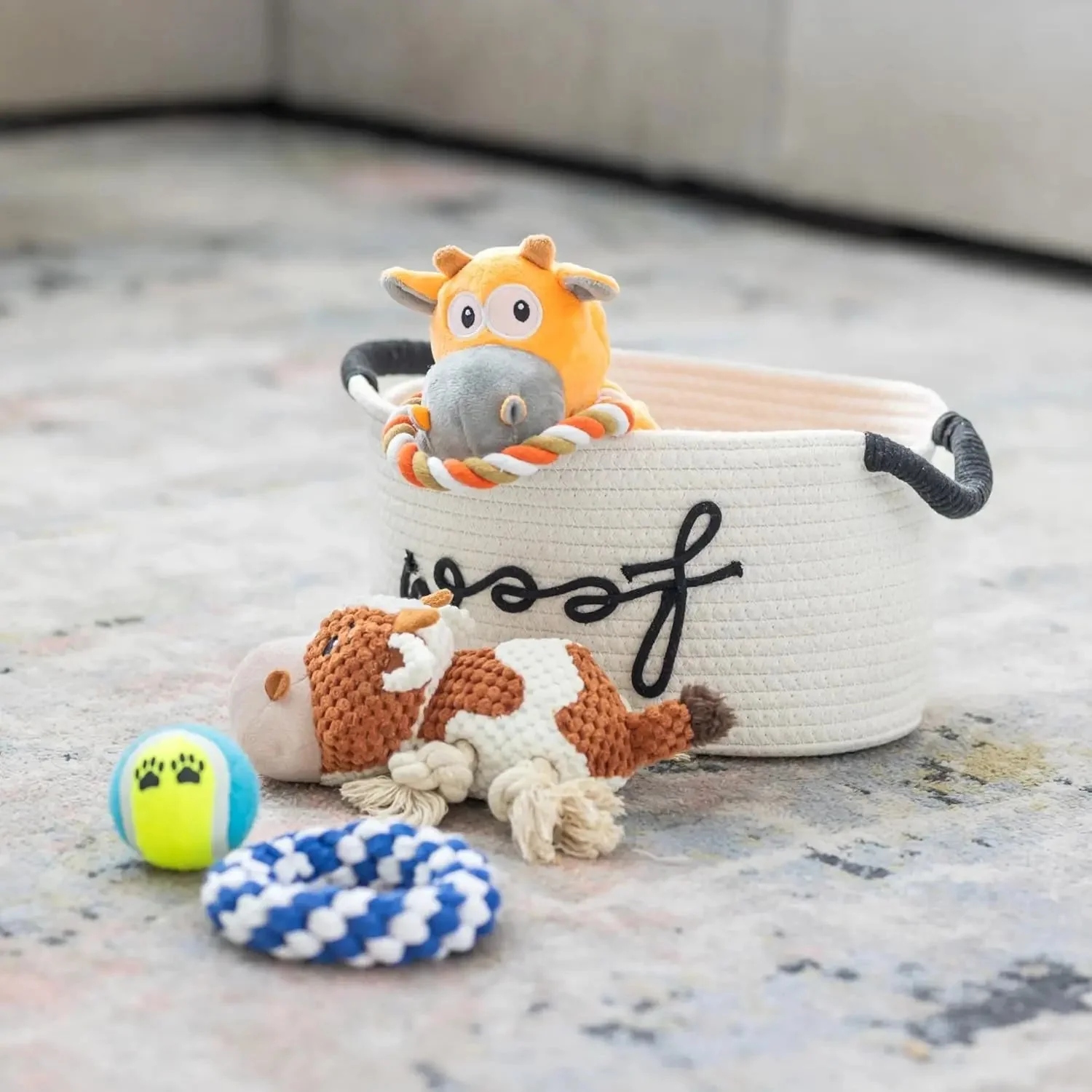 Premium New Puppy Gift Basket – Dog Starter Kit & Birthday Toy Set - Image 3