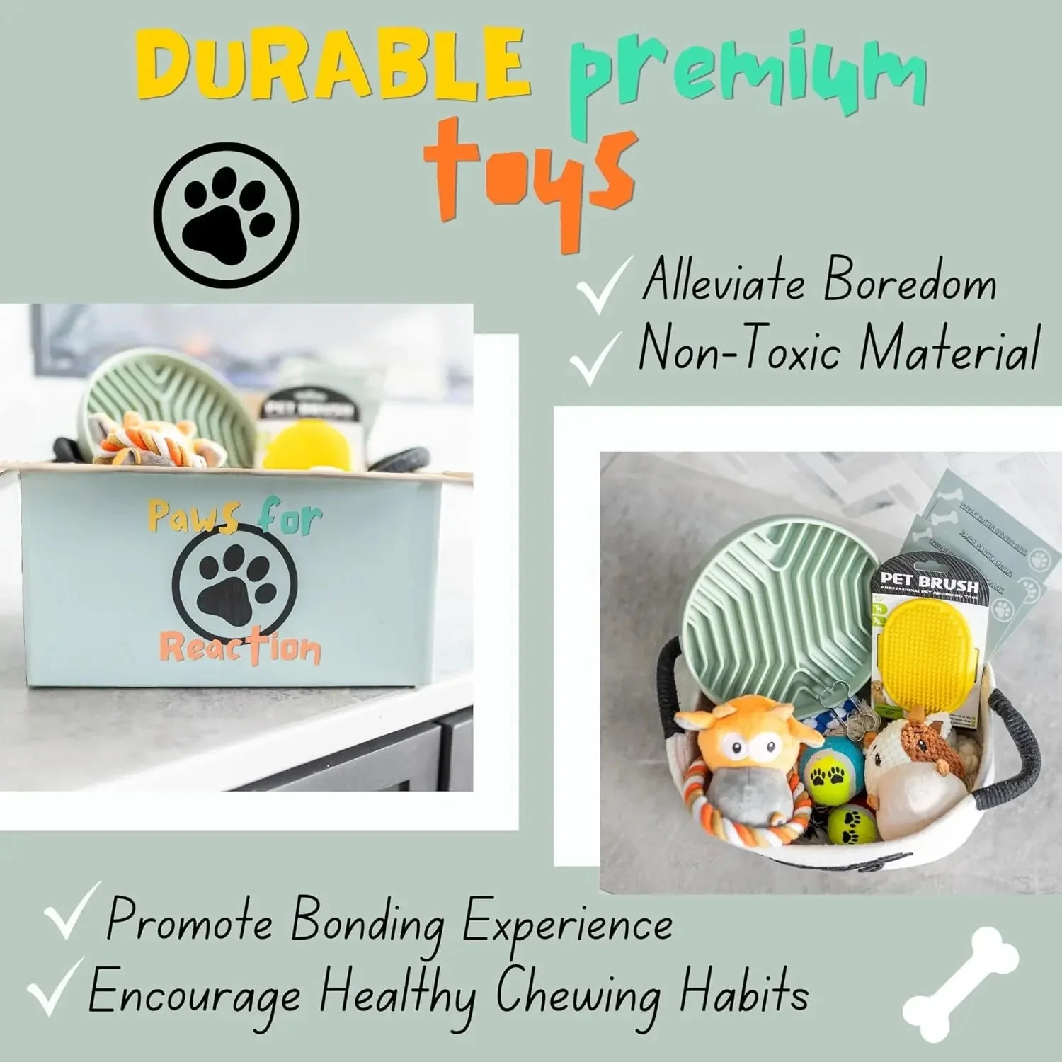 Premium New Puppy Gift Basket – Dog Starter Kit & Birthday Toy Set - Image 4