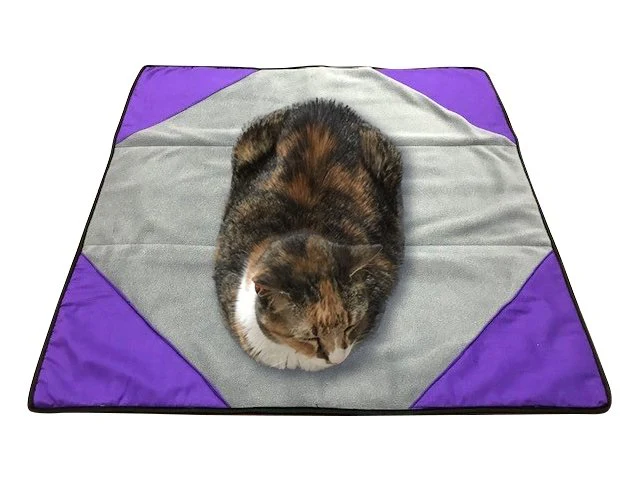 Premium Reversible Pet Sleep Mat 24" X 24" (Made in USA) - Image 34