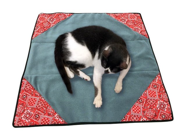 Premium Reversible Pet Sleep Mat 24" X 24" (Made in USA) - Image 36