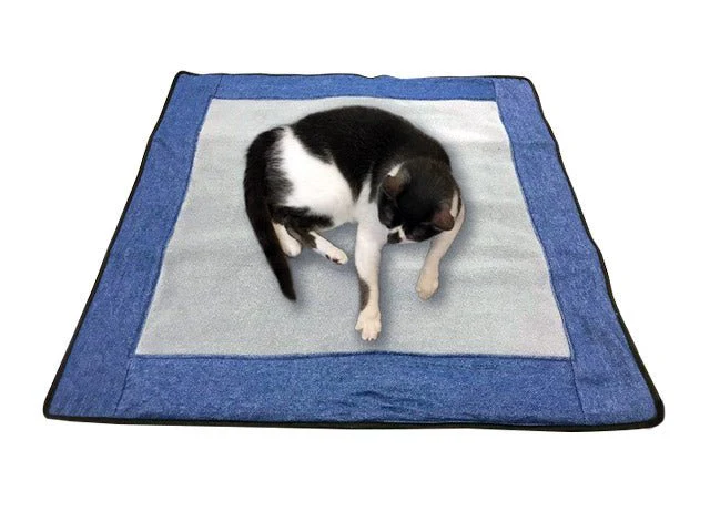 Premium Reversible Pet Sleep Mat 24" X 24" (Made in USA) - Image 45