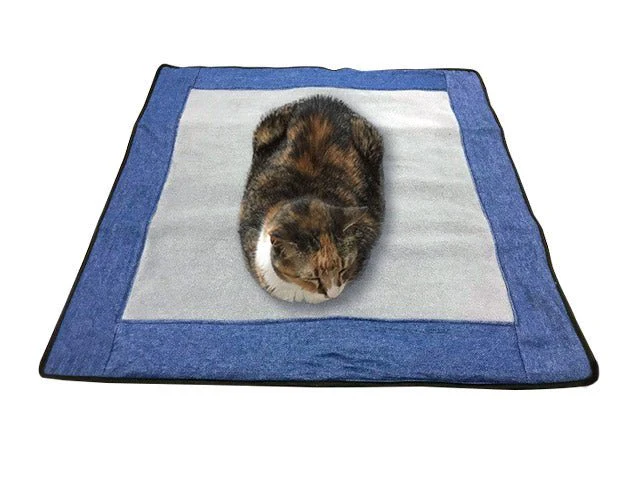 Premium Reversible Pet Sleep Mat 24" X 24" (Made in USA) - Image 46