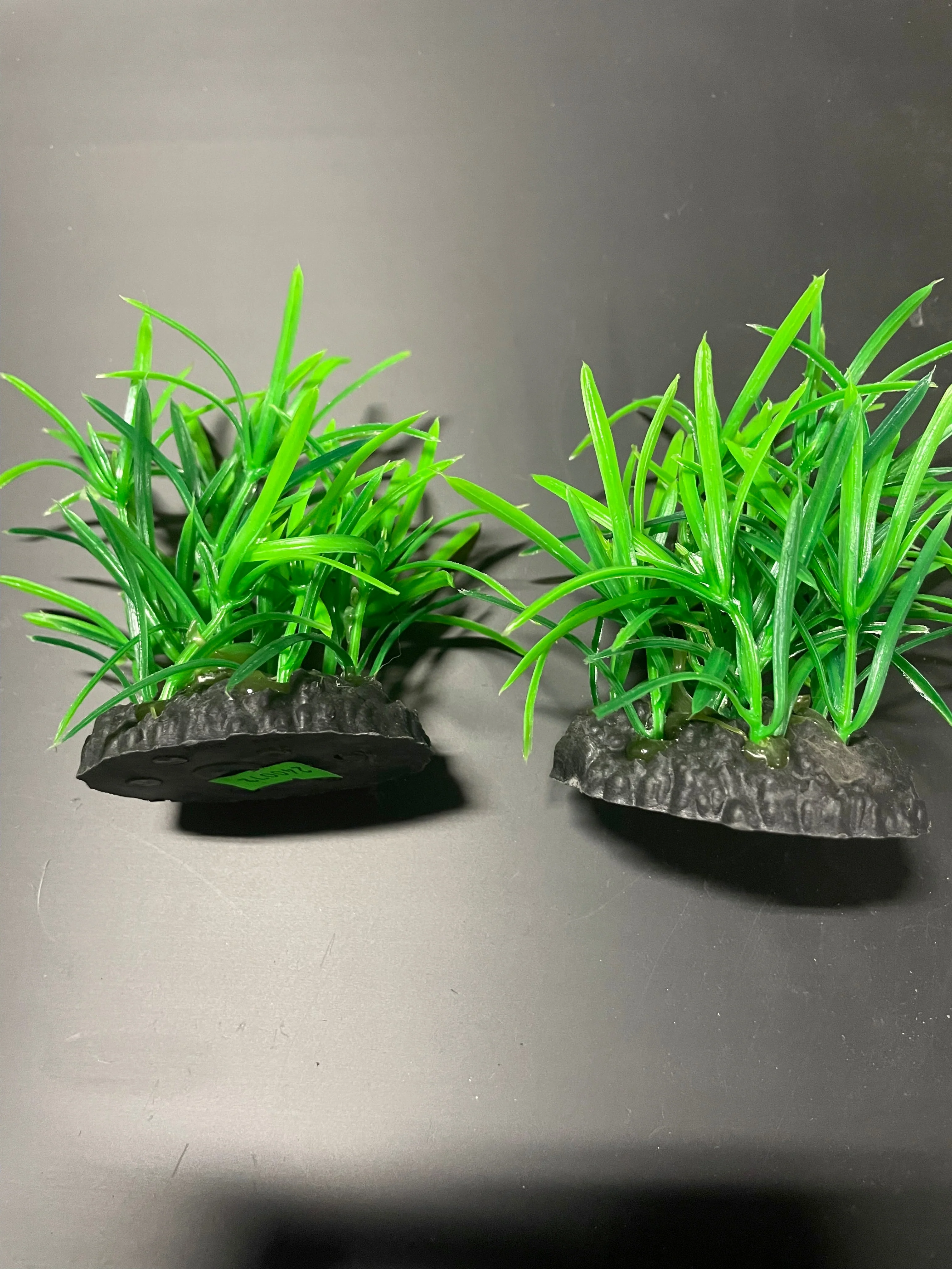 PREMIUM Small Artificial Aquarium Plants - Set of 2 - Aquatics Safe - Image 2