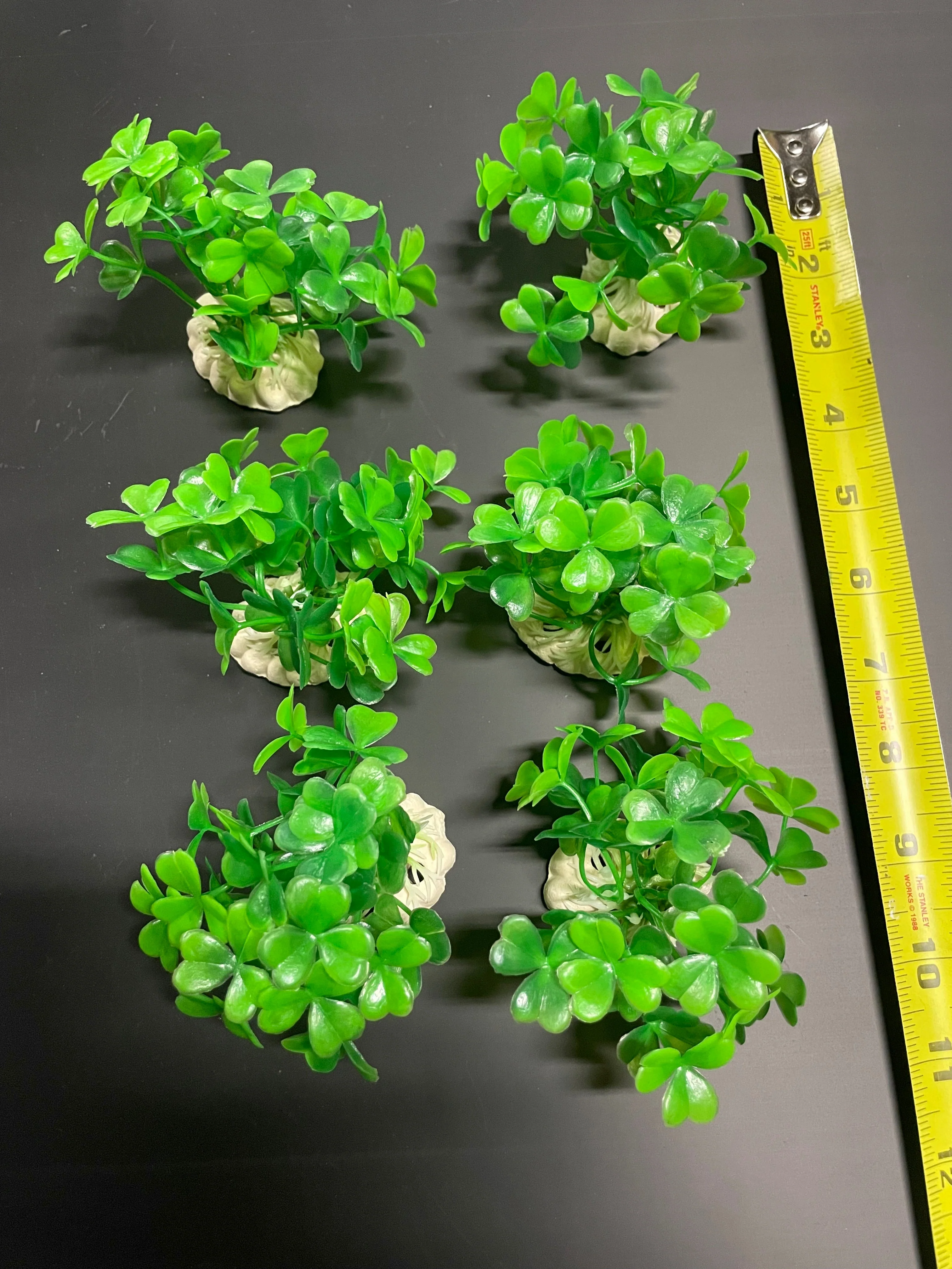 PREMIUM Small Artificial Aquarium Plants - Set of 6 - Aquatics Safe - Image 2