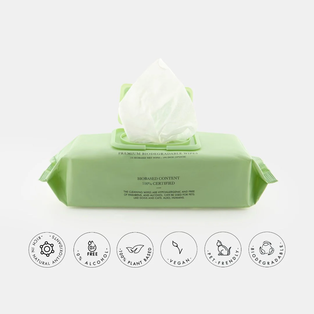 Premium Wipes - Biodegradable and Plant-Based - Image 2