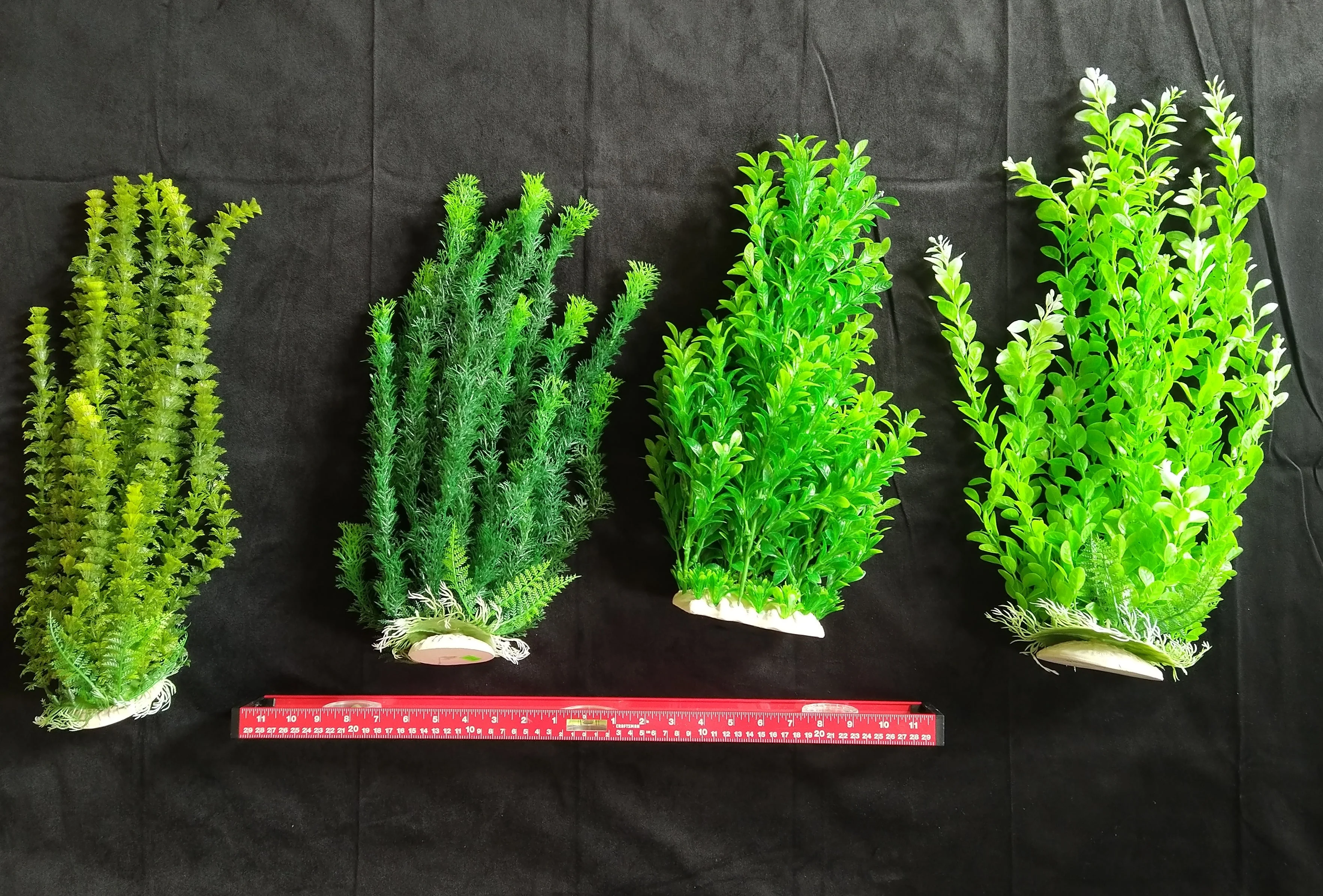 PremiumArtificial AquariumPlantPackage for Fish Tank,THE 4 Musketeers of Plants - Image 2