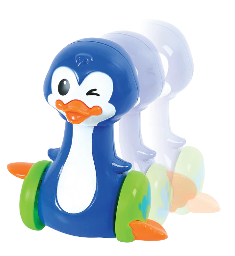 PRESS 'N SCOOT PENGUIN Press & Go Toy - Image 3