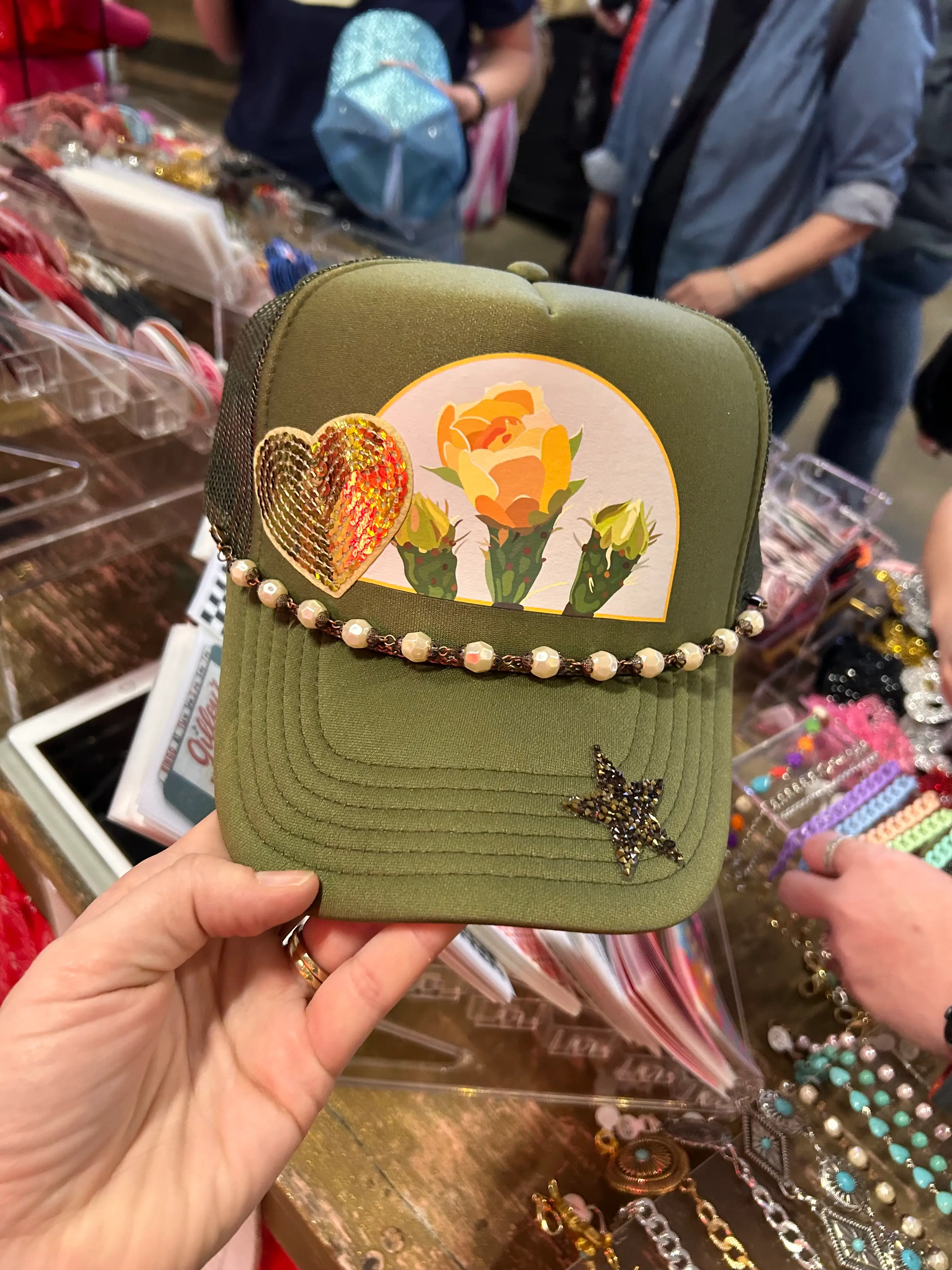 Prickly Pear Trucker Hat - Image 4