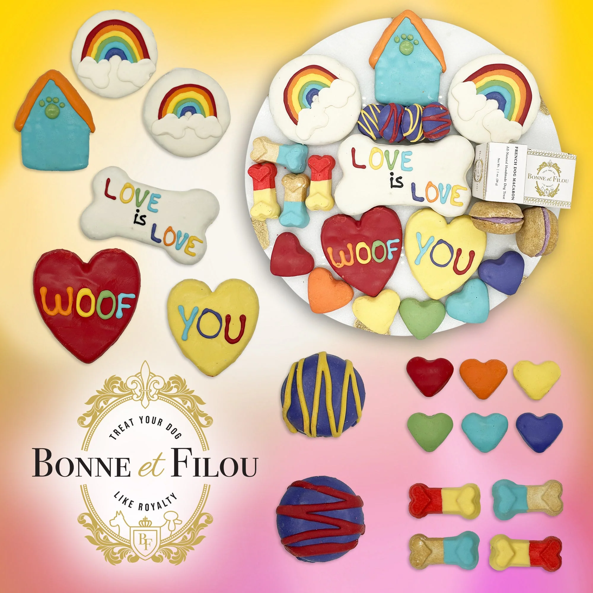 Pride Themed Dog Treats Gift Box - Image 5