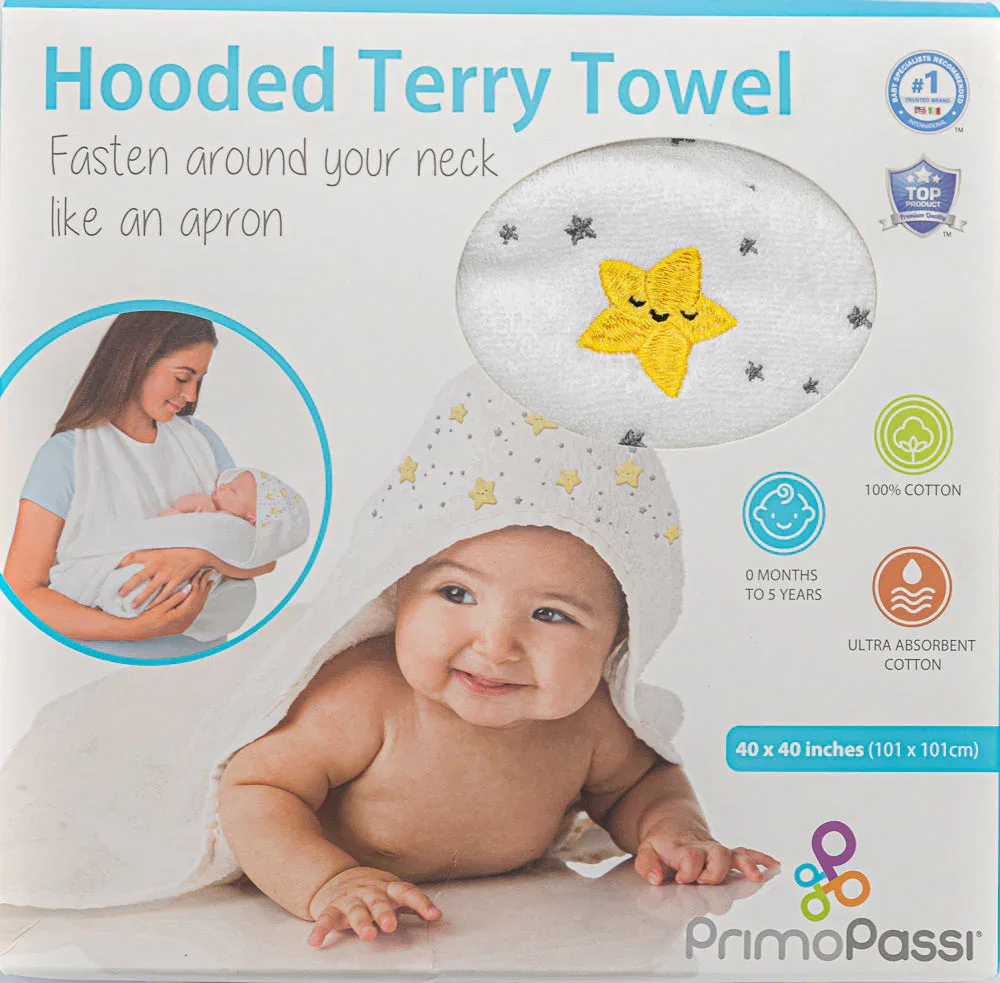 Primo Passi - Terry Hooded, Towel With Apron - Image 6