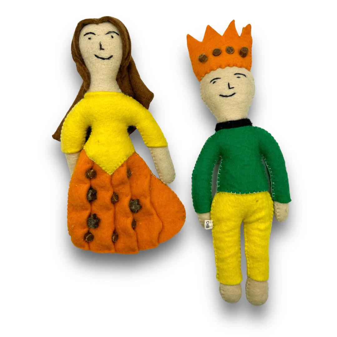 Prince and Princess Felt Dog Toys - Image 11