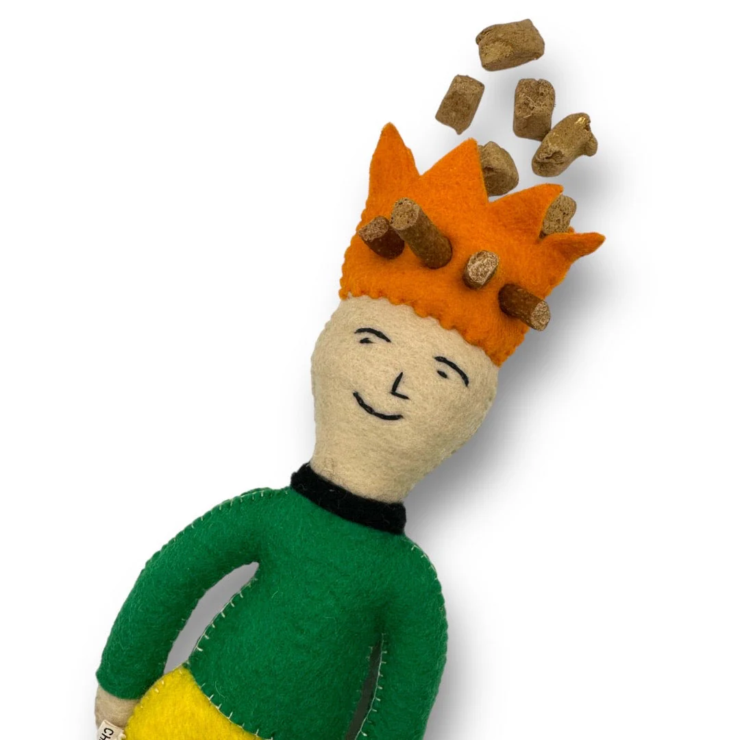 Prince and Princess Felt Dog Toys - Image 6