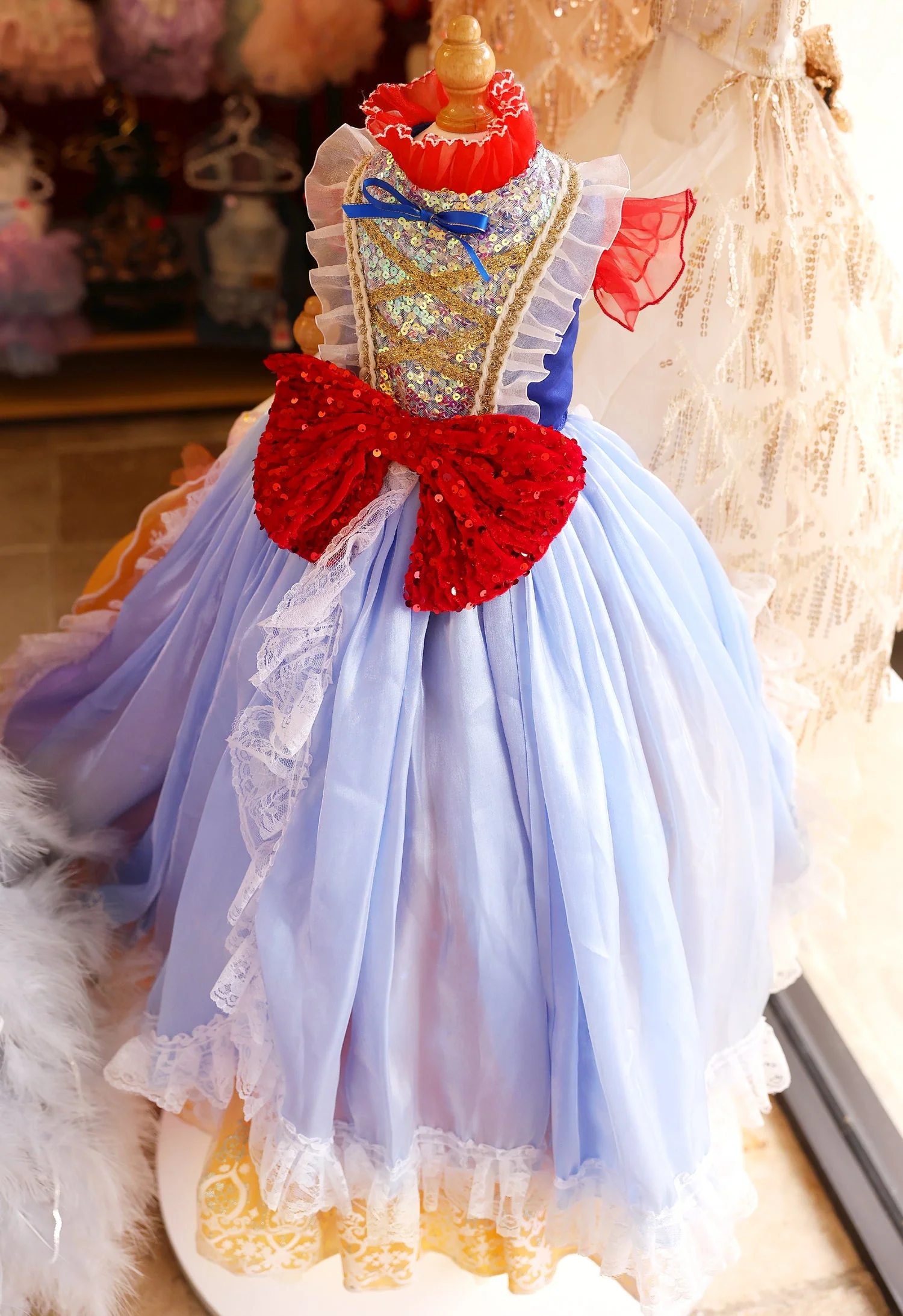 Princess Fantasy Pet Dress | Luxury Dog Gown for Special Occasions - Image 3
