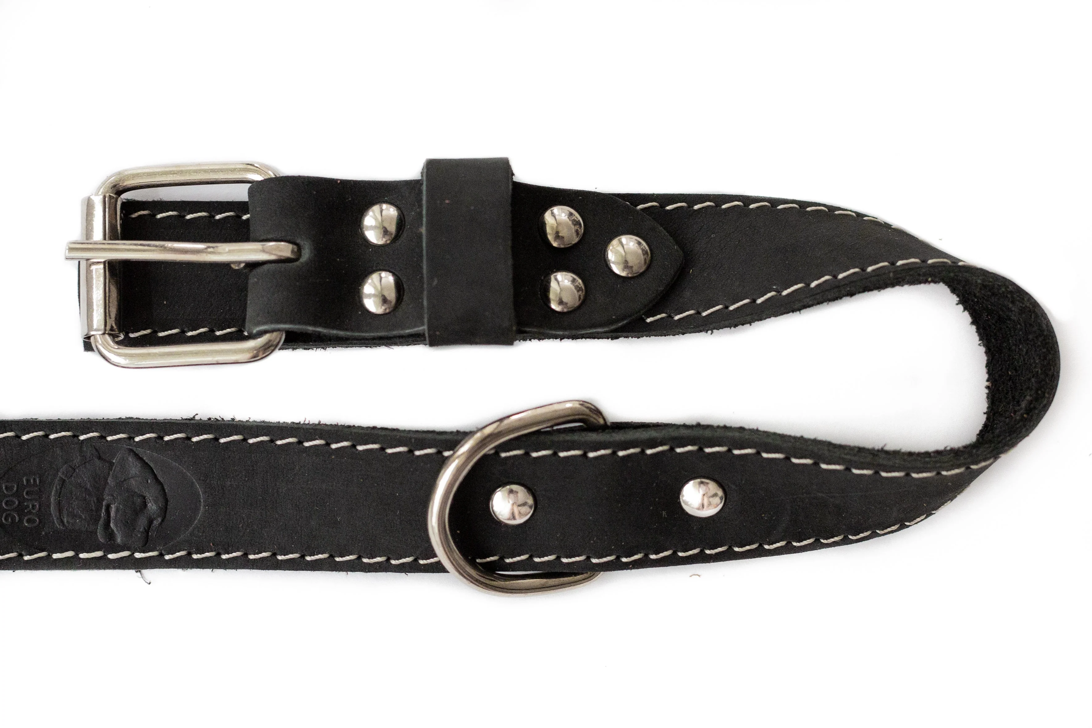 Pro Line Hunting Leather Collar and Leash Set - Image 7