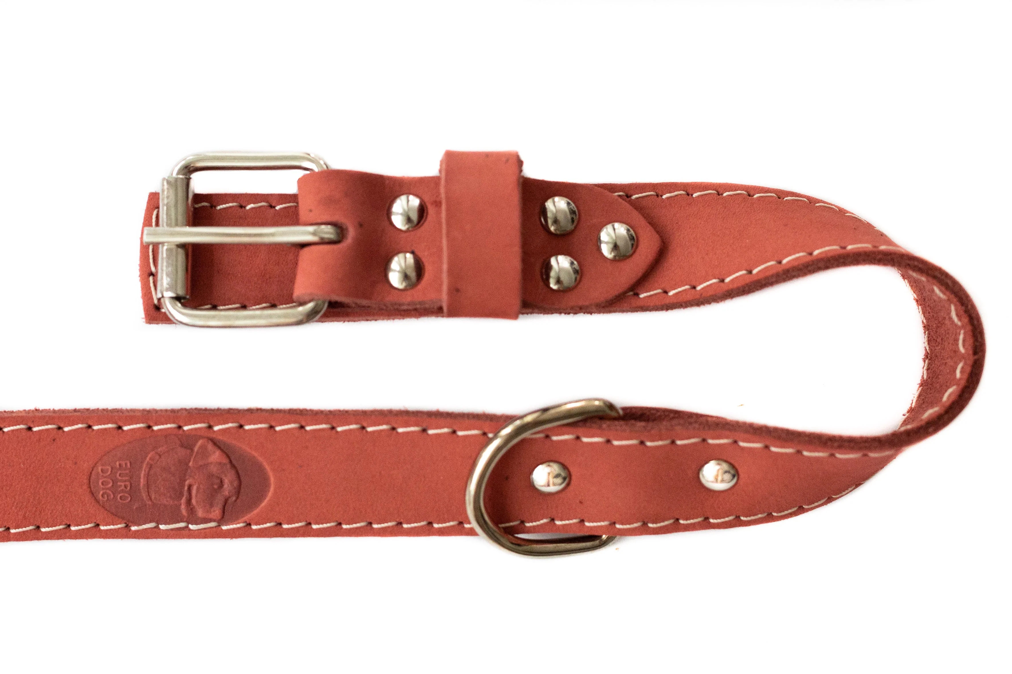 Pro Line Hunting Leather Collar and Leash Set - Image 8