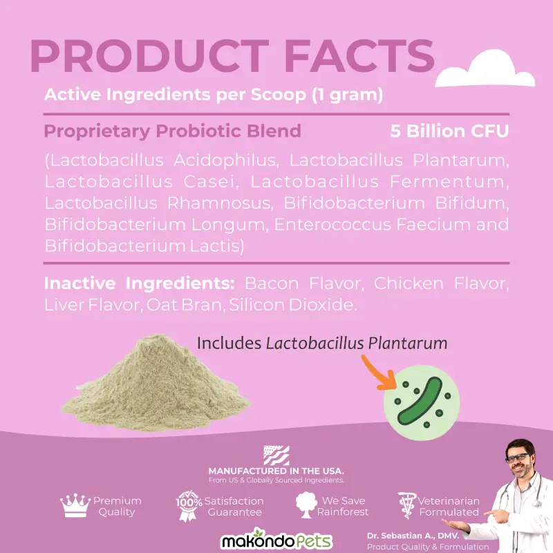 Probiotics for Dogs and Puppies. 90 Scoops - Image 6
