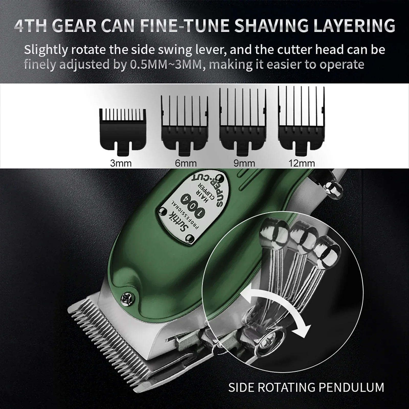 Professional All-Metal Dog Hair Clipper - Image 5