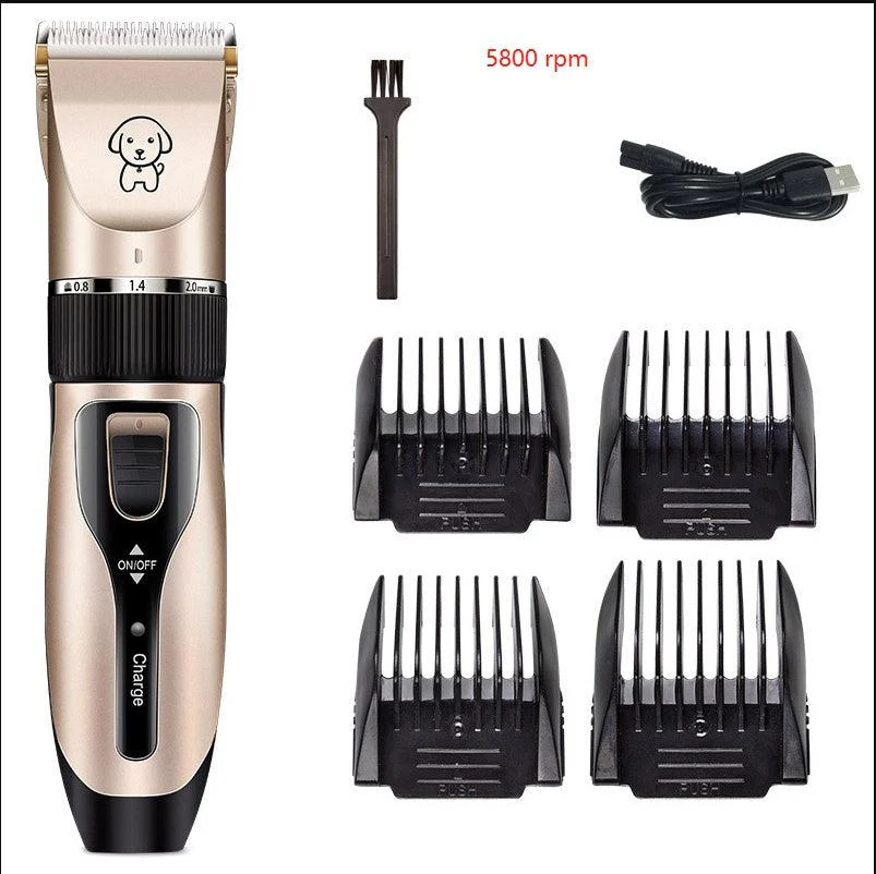 Professional Pet Hair Clipper Electric Trimmer - Image 7