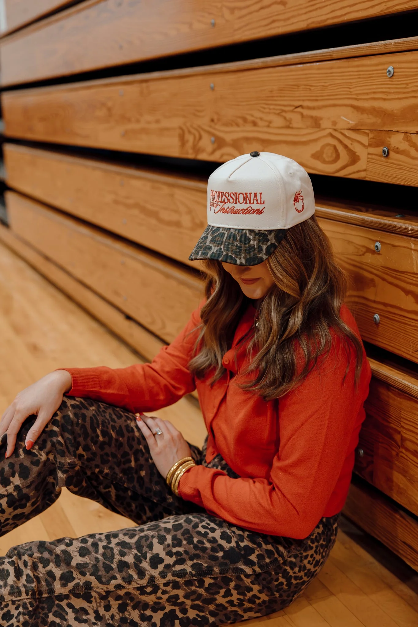 Professional Repeater of Instructions - Leopard Vintage Hat - Image 10