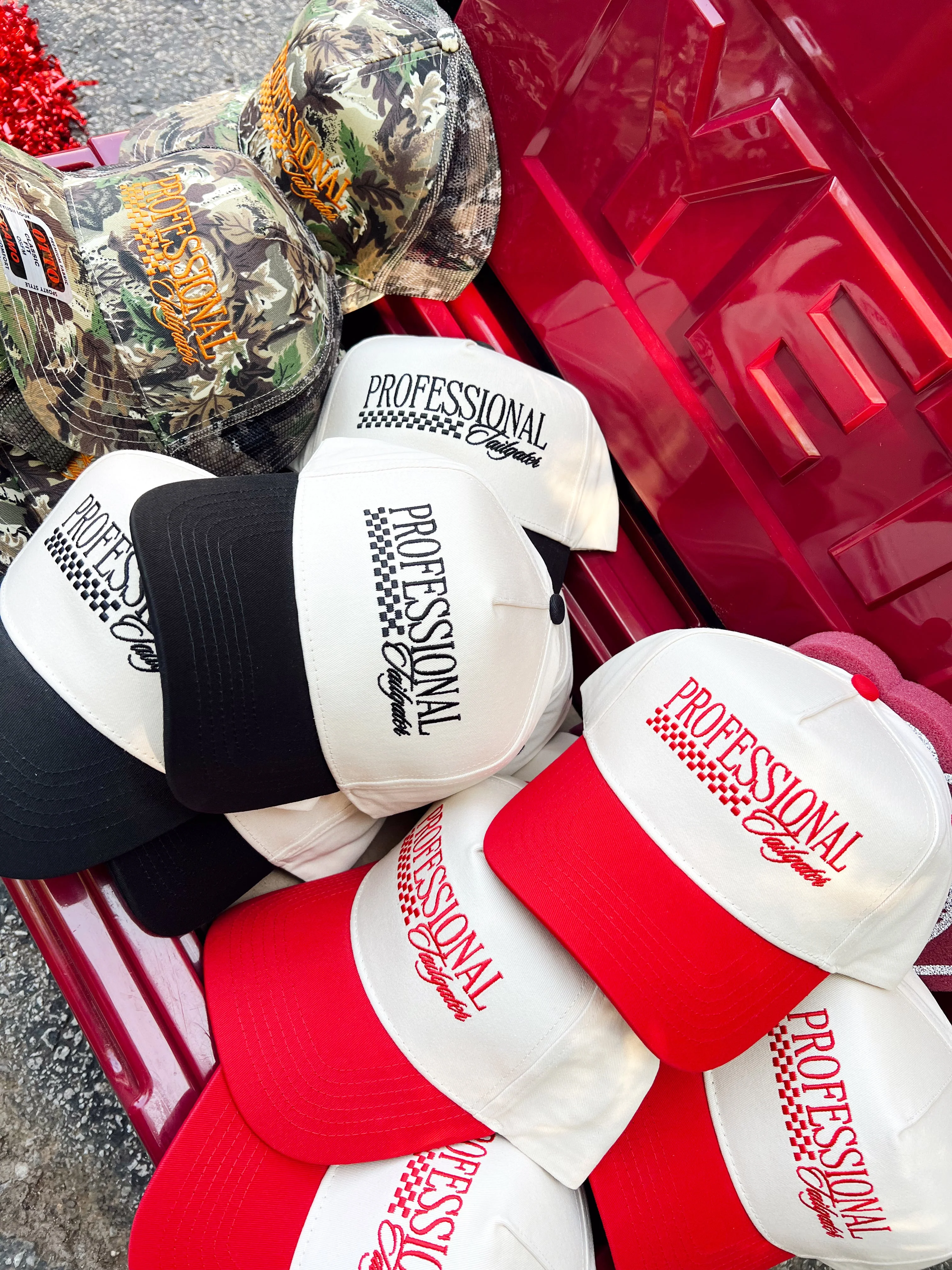 Professional Tailgater - Vintage Trucker Hat - Image 15