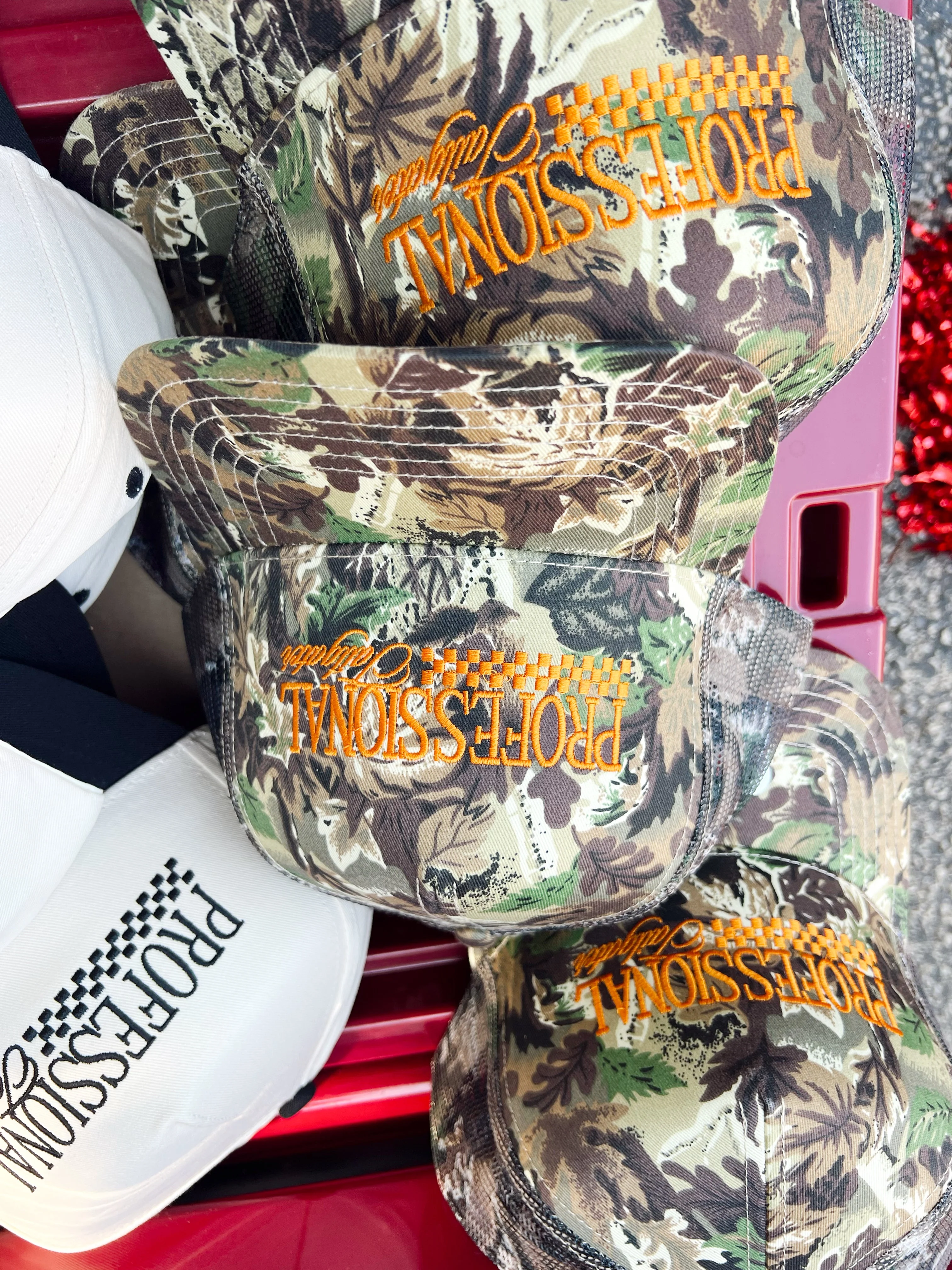 Professional Tailgater - Vintage Trucker Hat - Image 19