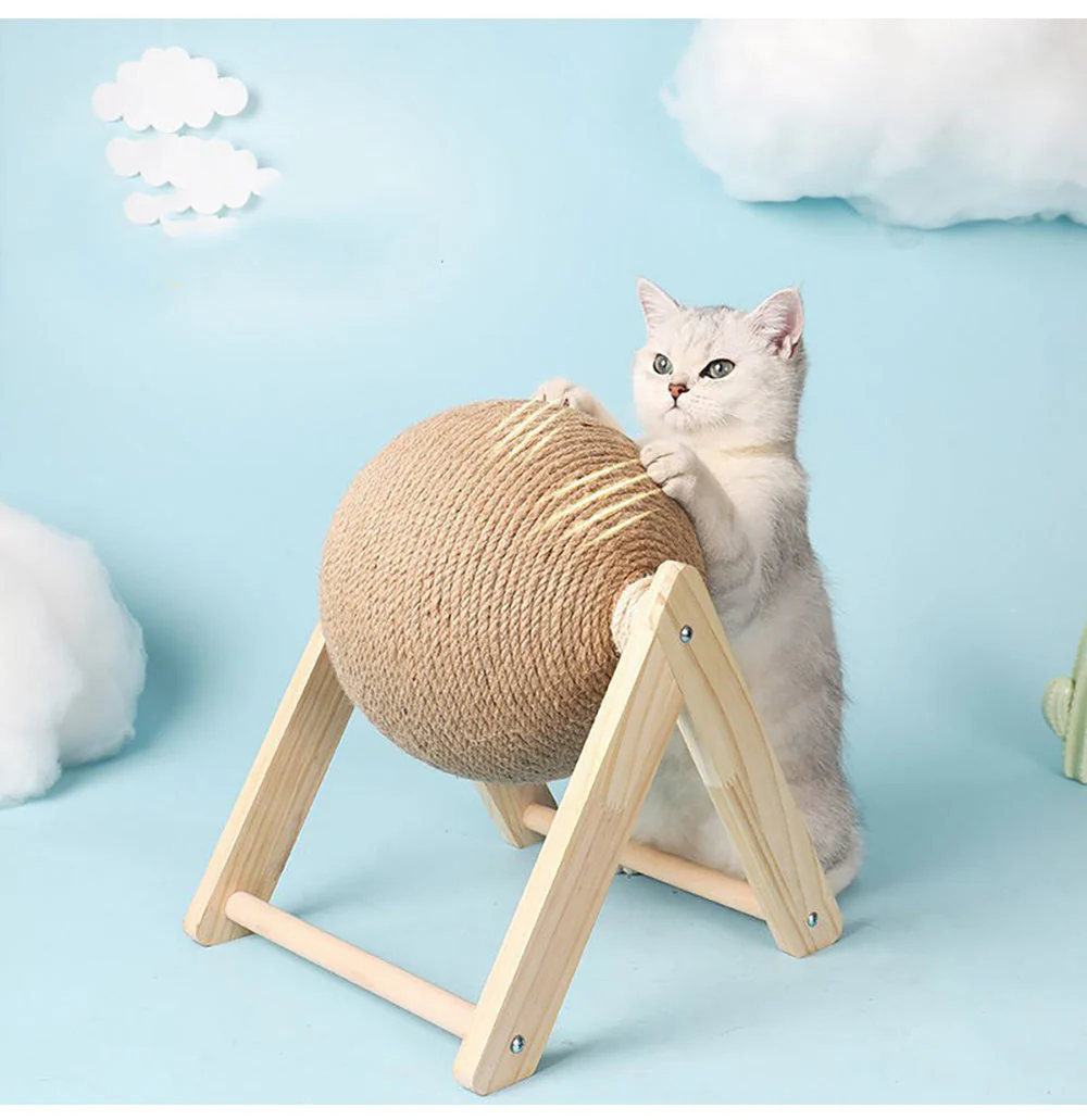 Professional Vertical Cat Sisal Ball - Image 11