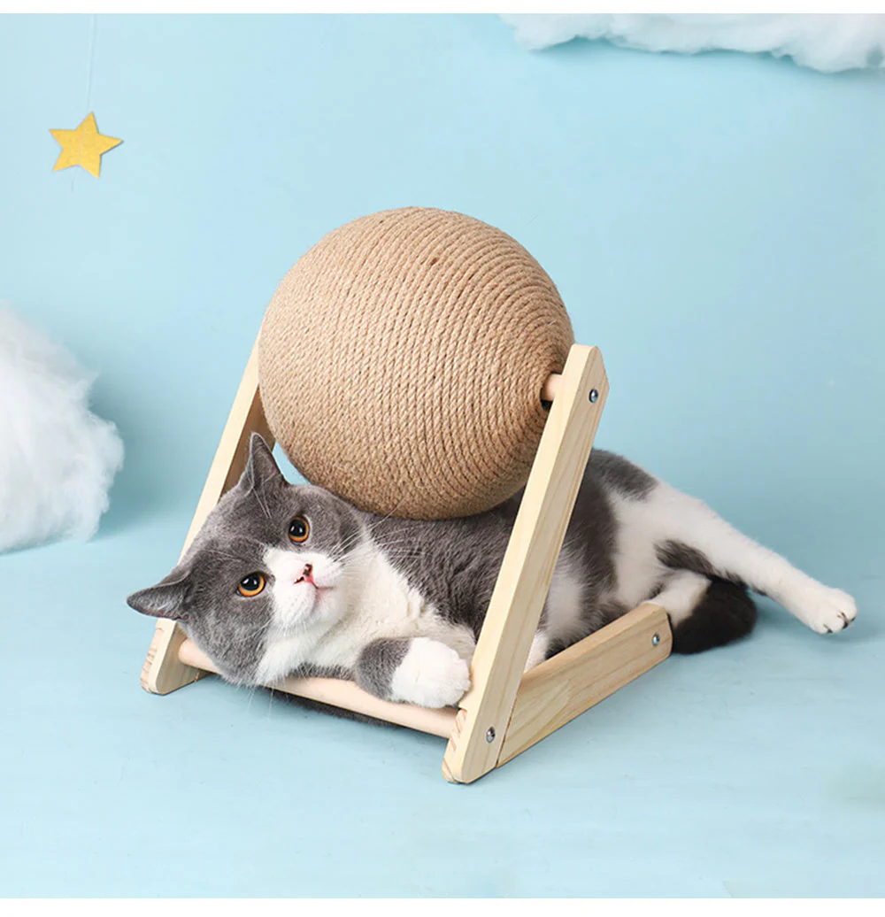 Professional Vertical Cat Sisal Ball - Image 5