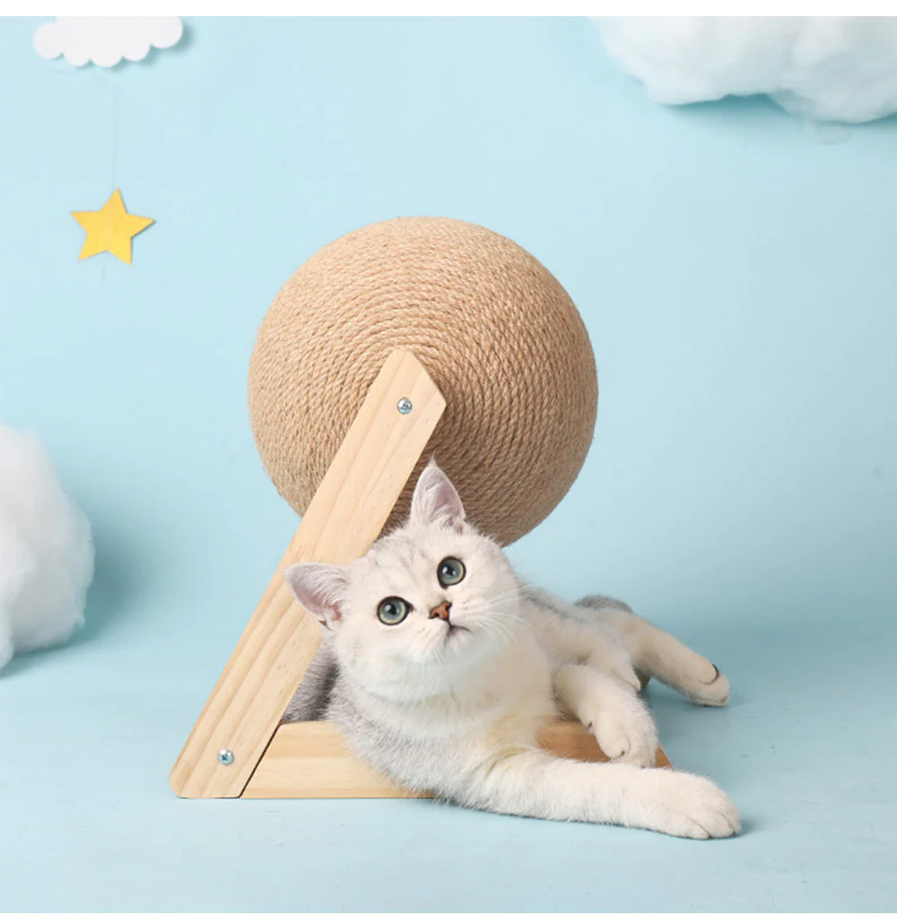 Professional Vertical Cat Sisal Ball - Image 7