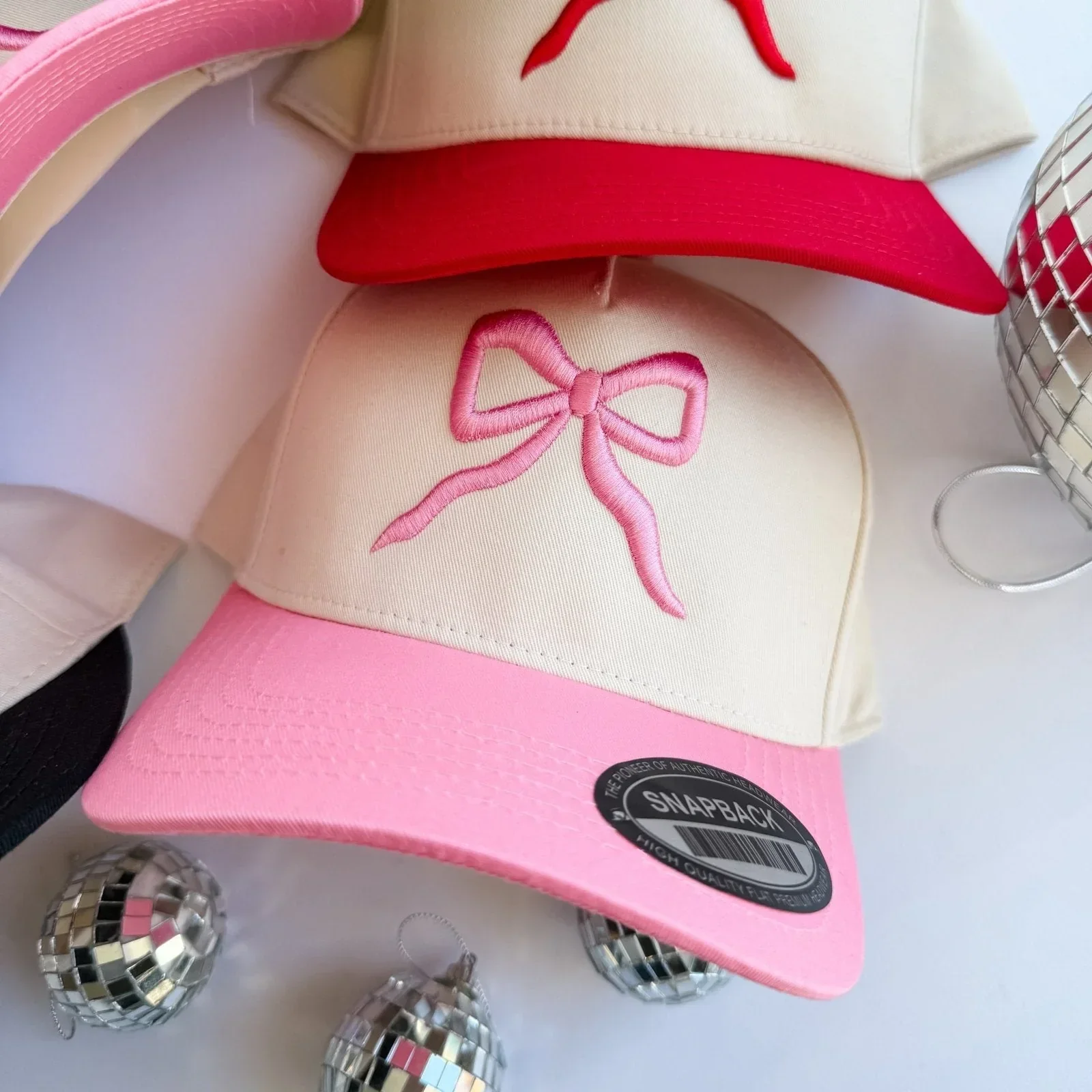 Puff Bow- Trucker Hat - Image 3