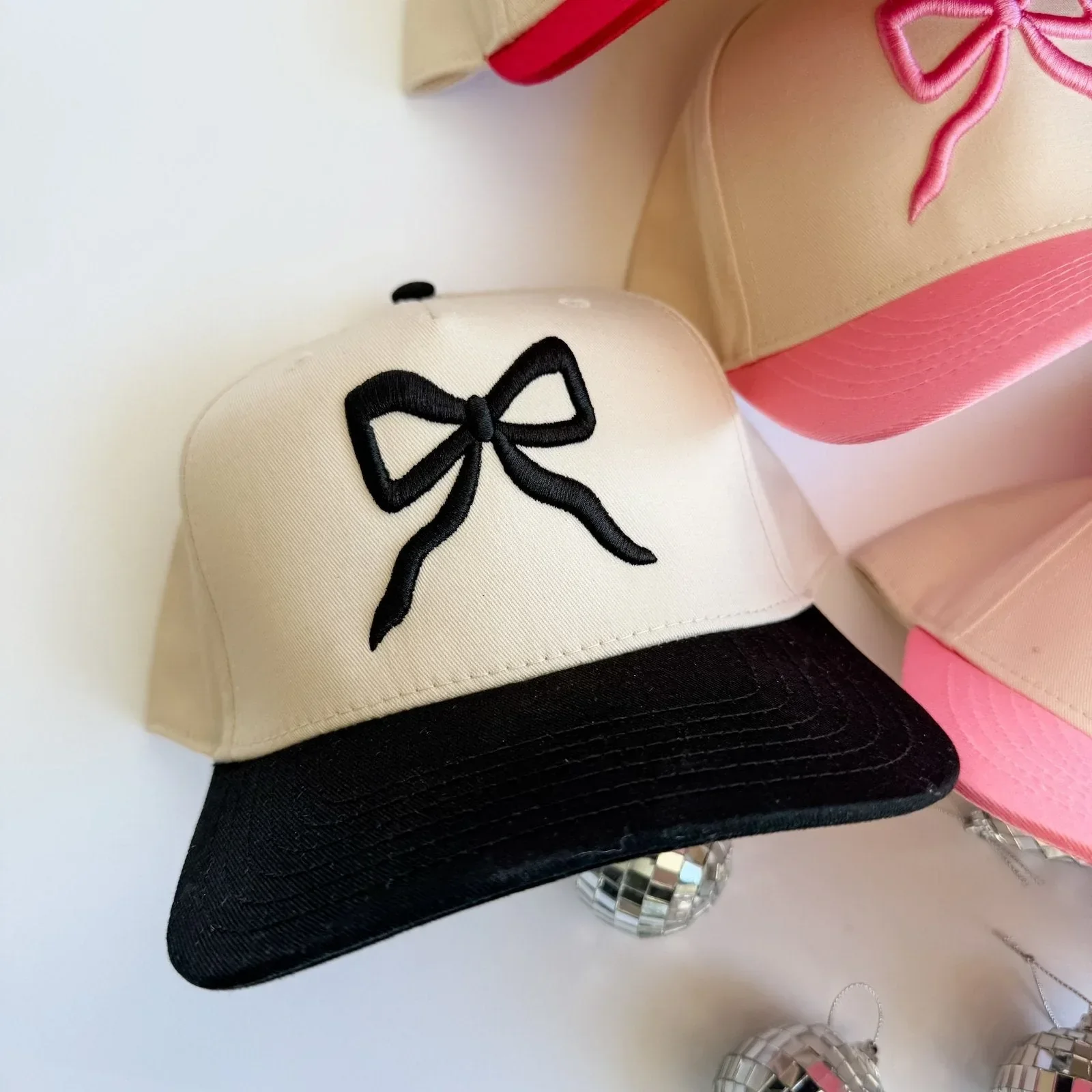 Puff Bow- Trucker Hat - Image 4