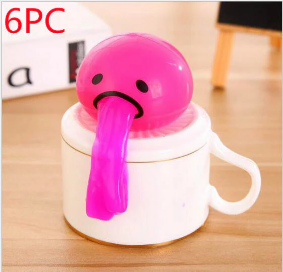 Puking Ball Brother Egg Yolk Pinch Vomit Spoof And Play Tricky Toys - Image 25