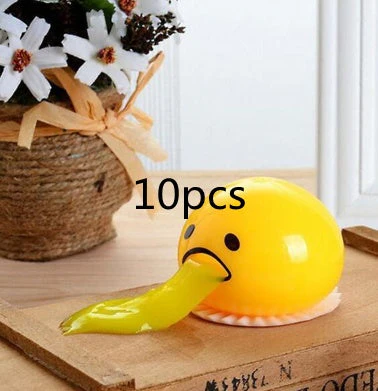 Puking Ball Brother Egg Yolk Pinch Vomit Spoof And Play Tricky Toys - Image 39