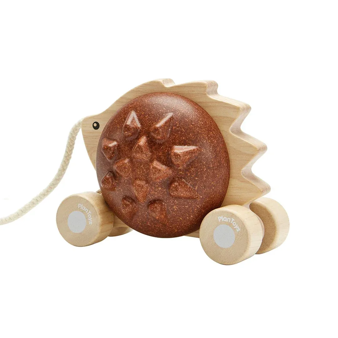 Pull-Along Hedgehog - Brown - Image 6