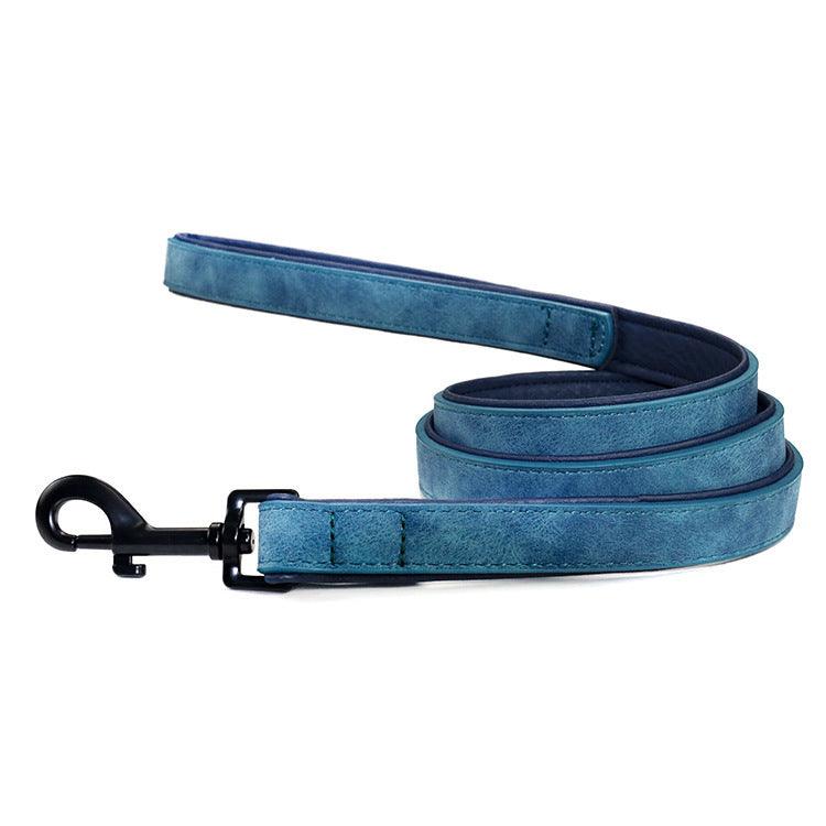 Pull-Resistant Leather Dog Leash - Image 3