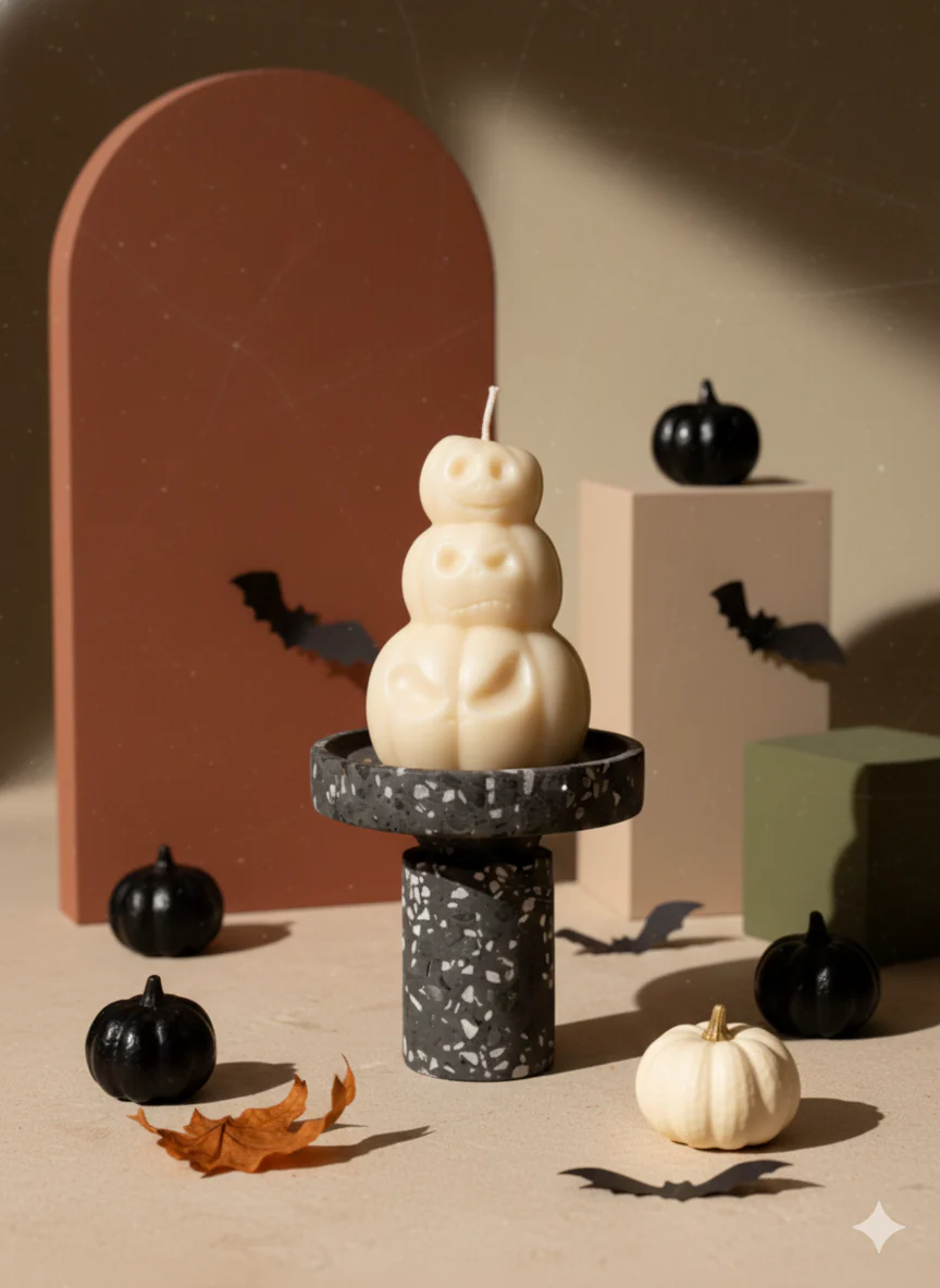 Pumpkin Candle | Hand-Poured Fall Soy Wax - Image 2