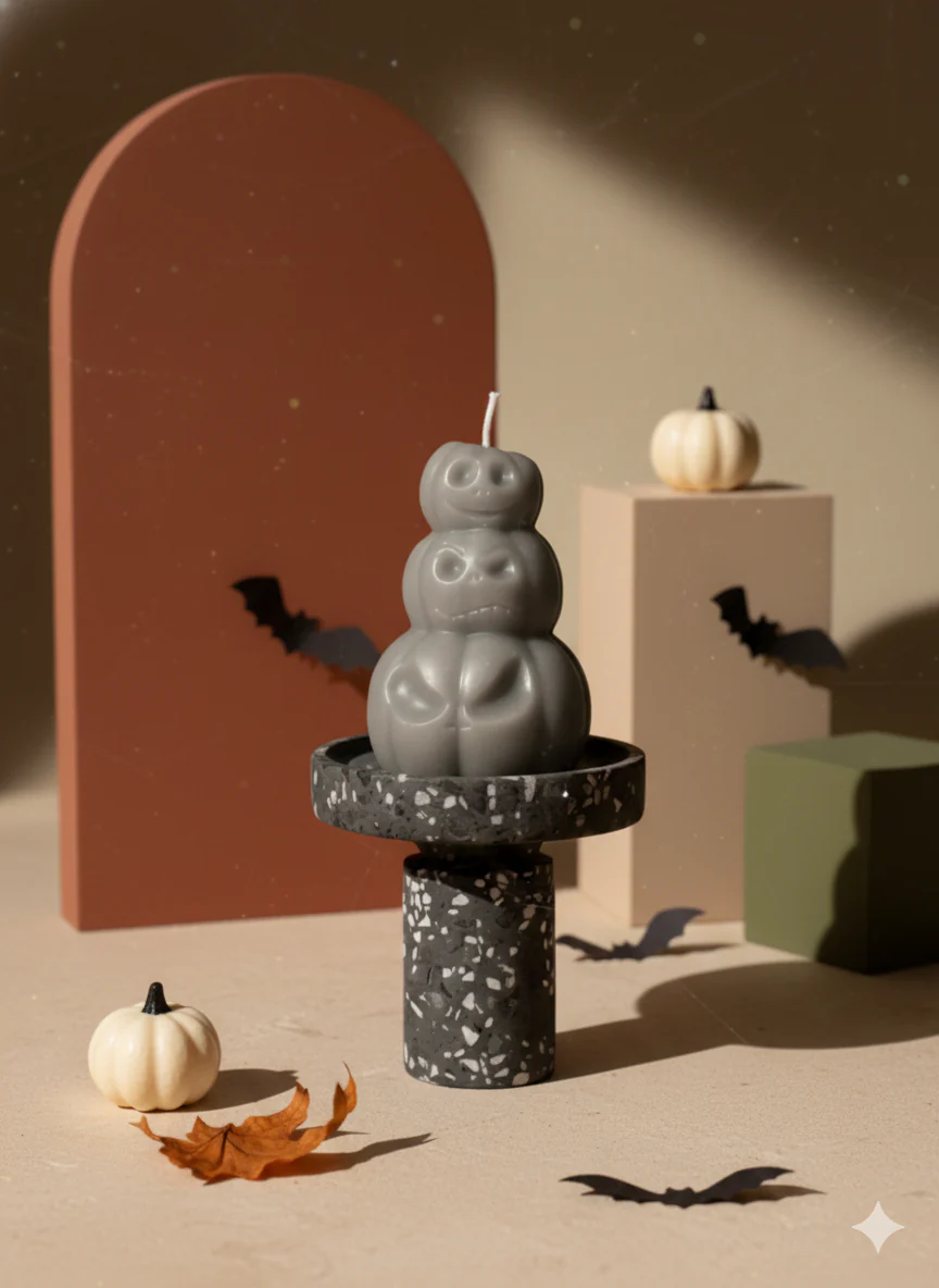 Pumpkin Candle | Hand-Poured Fall Soy Wax - Image 3
