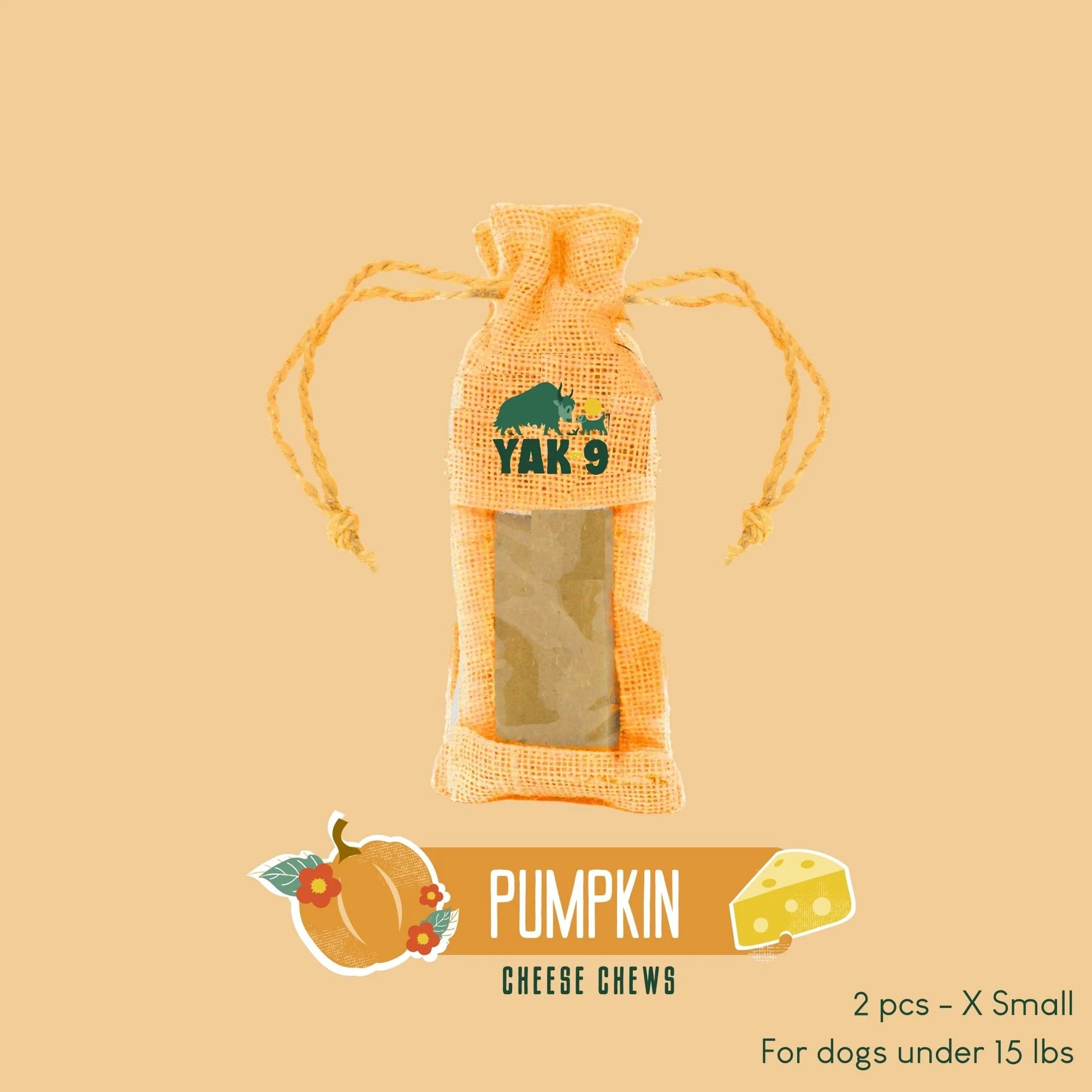 Pumpkin Cheese Chews for Dogs - Image 12