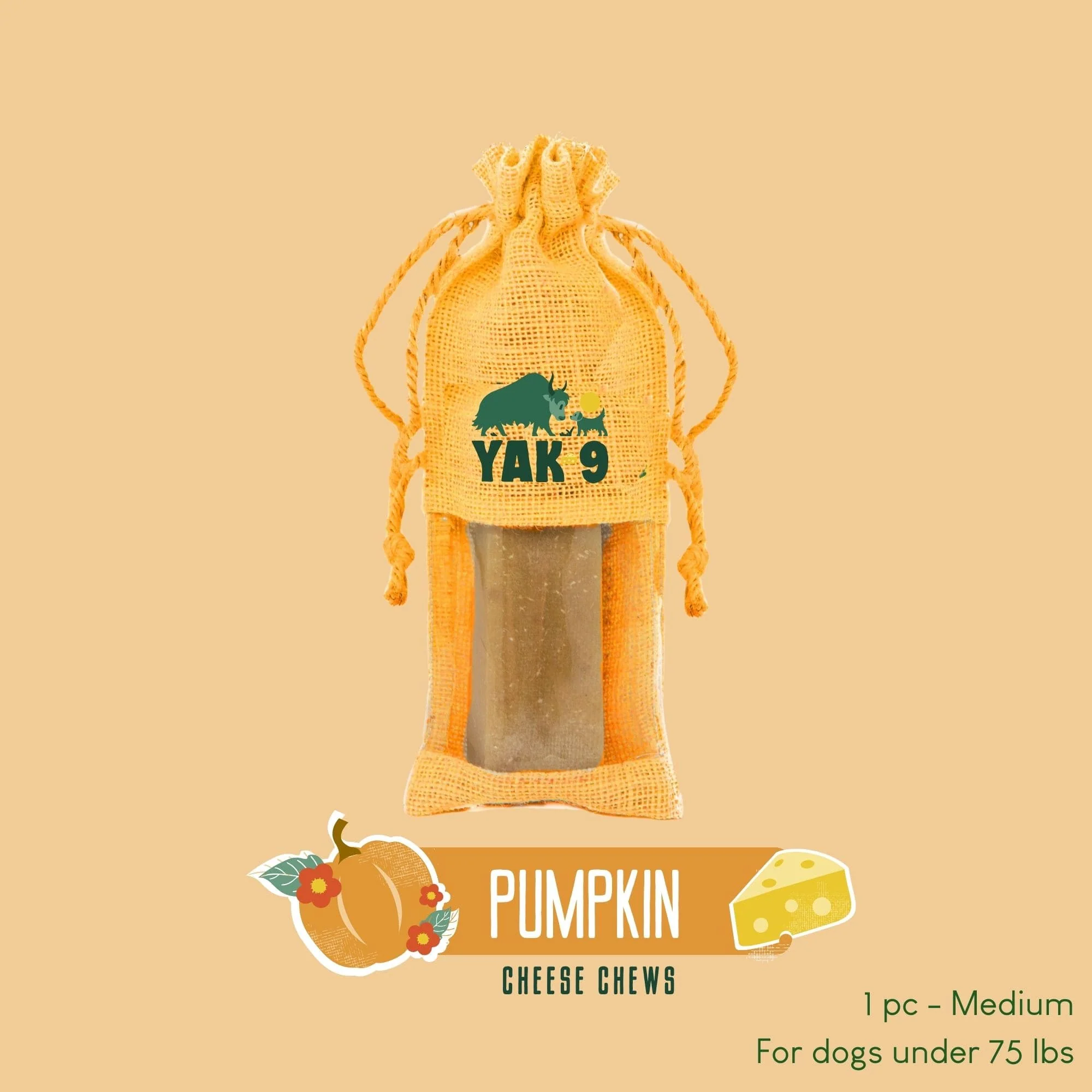 Pumpkin Cheese Chews for Dogs - Image 8
