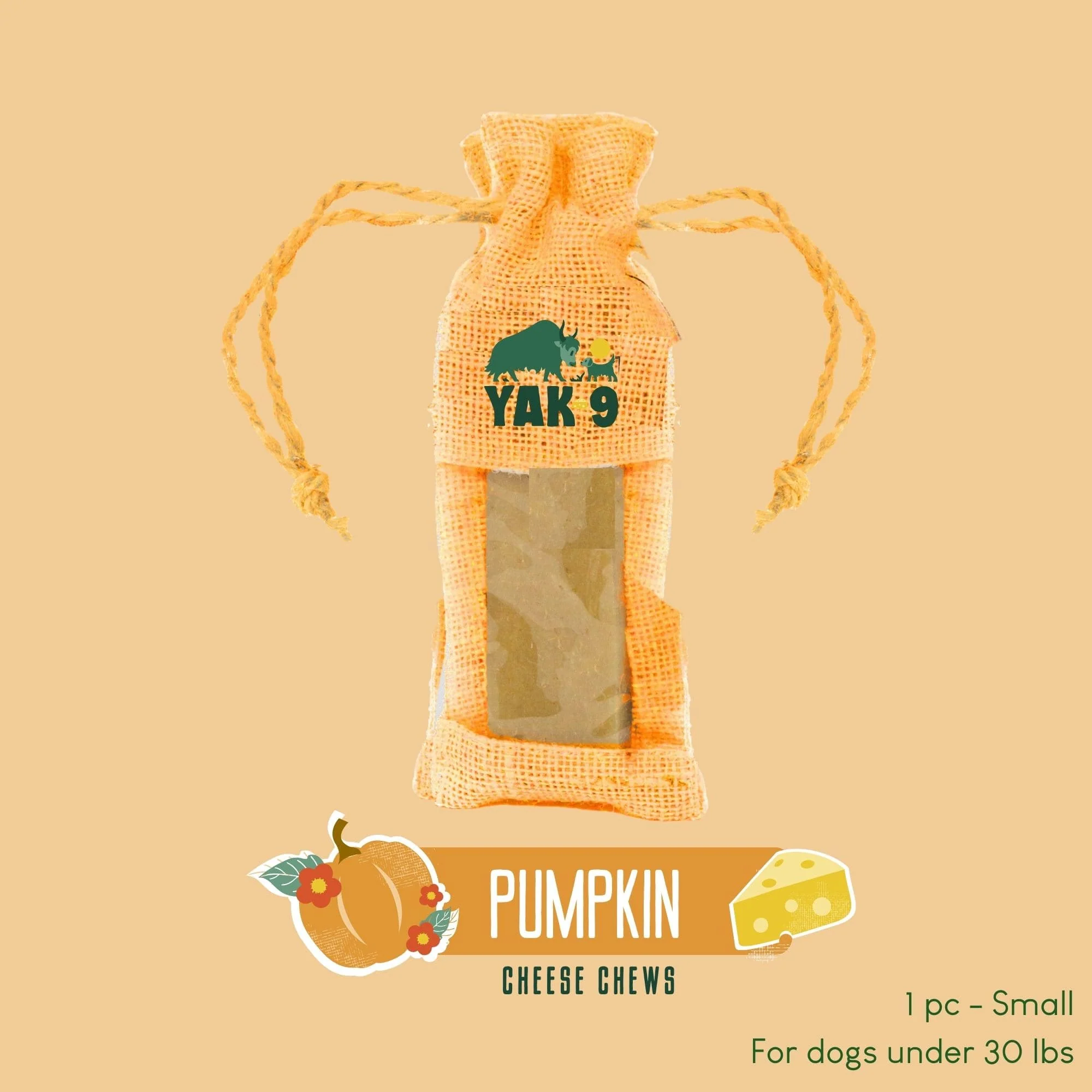 Pumpkin Cheese Chews for Dogs - Image 9