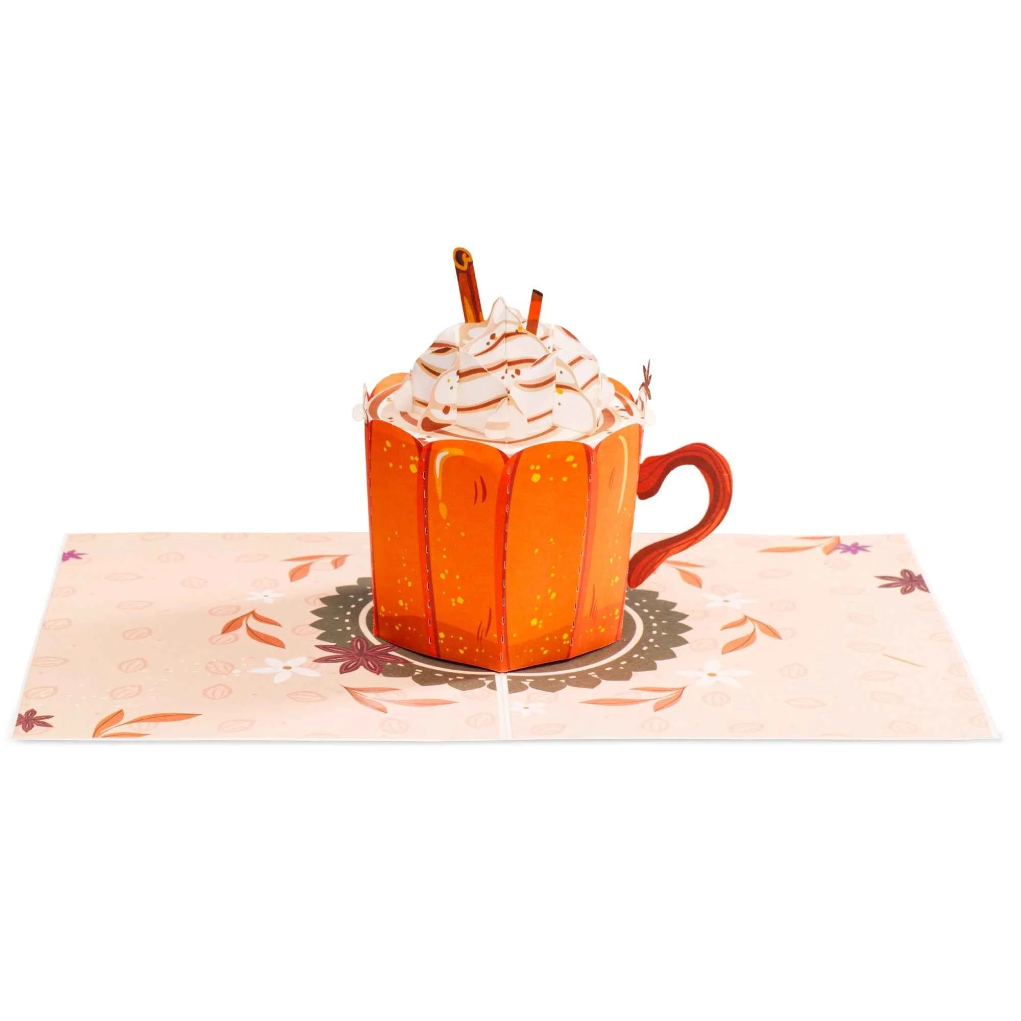 Pumpkin Latte Frndly Pop Up Card - Image 3