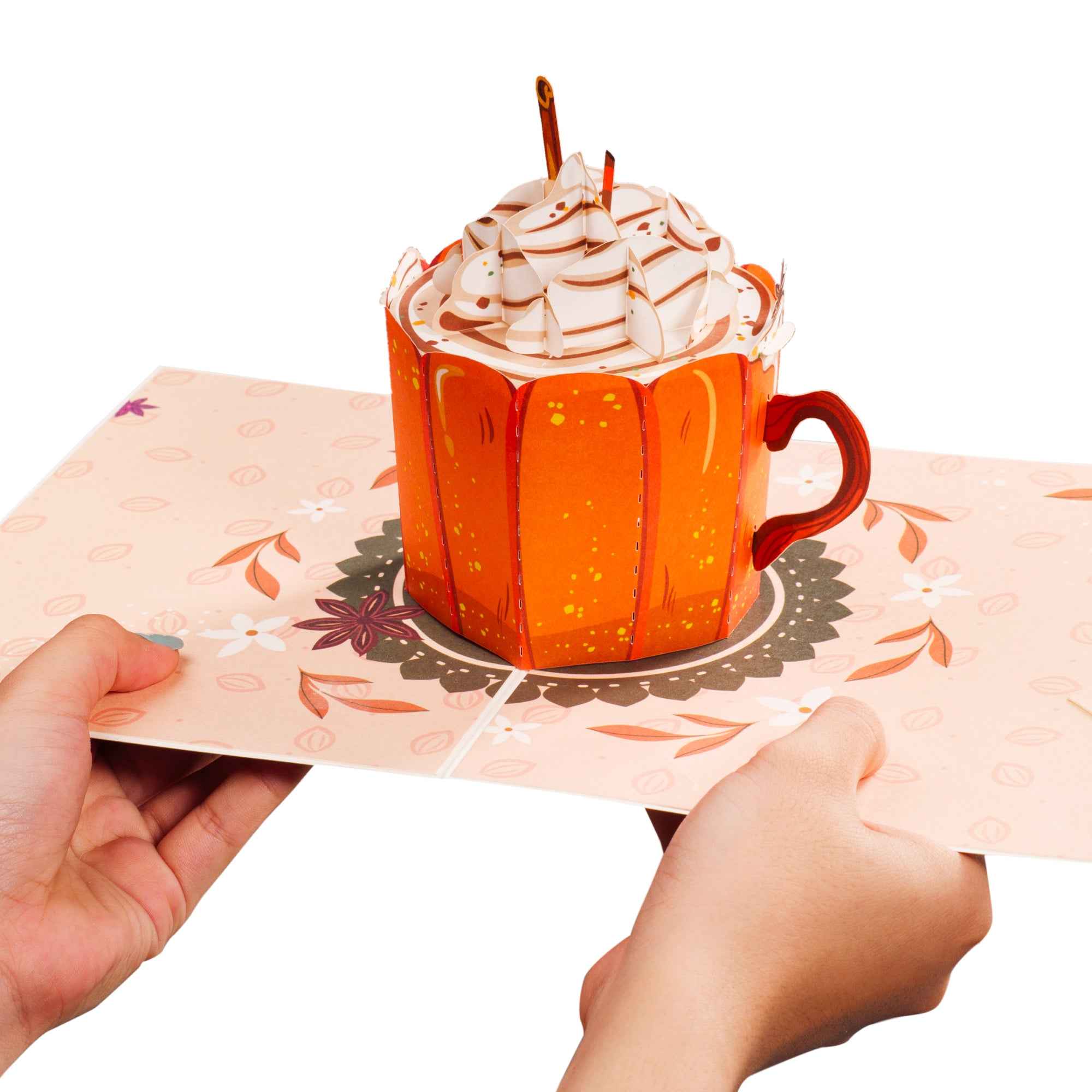 Pumpkin Latte Frndly Pop Up Card - Image 4
