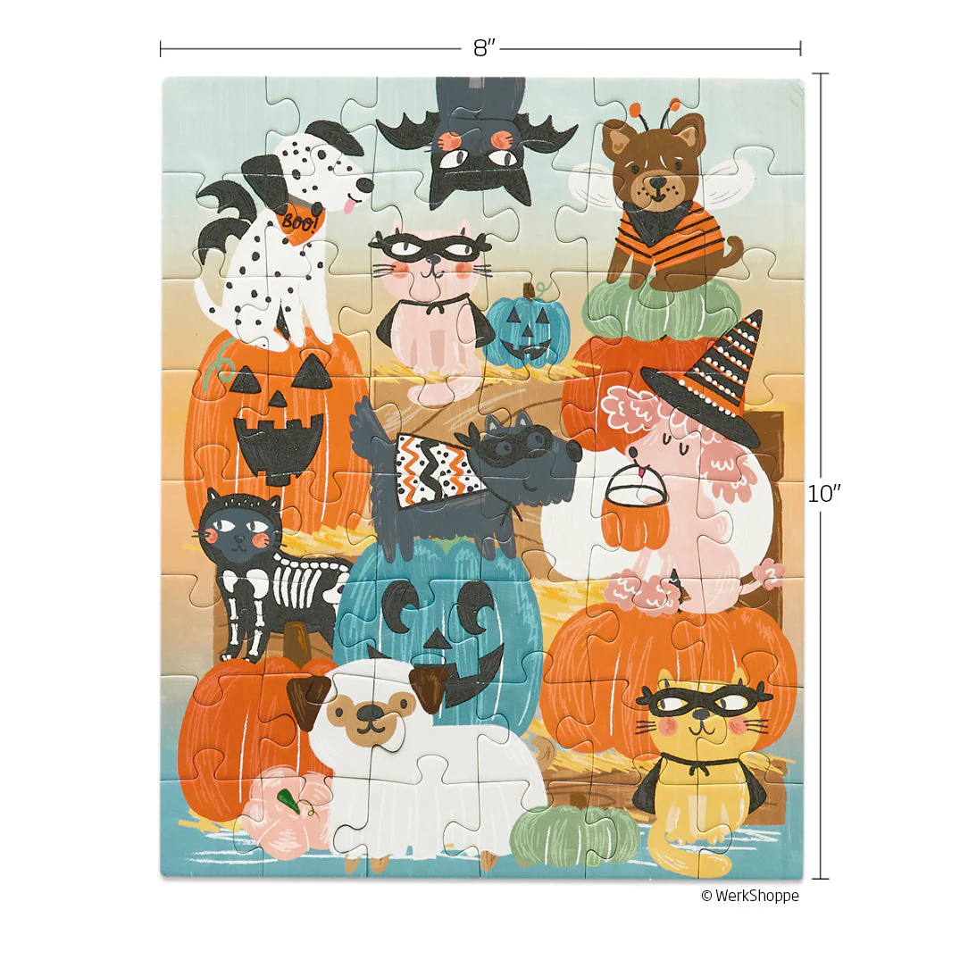 Pumpkin Patch 48 Piece Puzzle Snax - Image 5