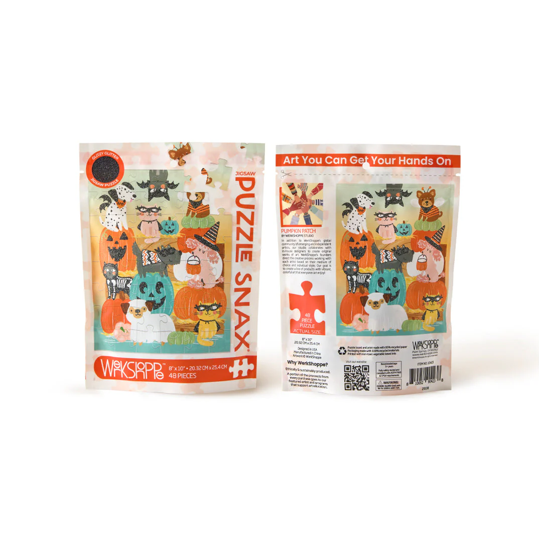 Pumpkin Patch 48 Piece Puzzle Snax - Image 7