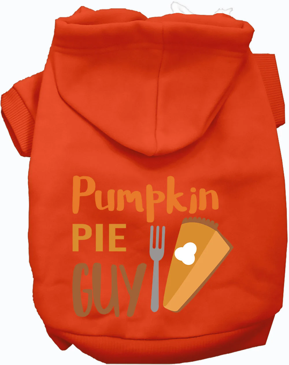 Pumpkin Pie Guy Pet Hoodie - Image 10